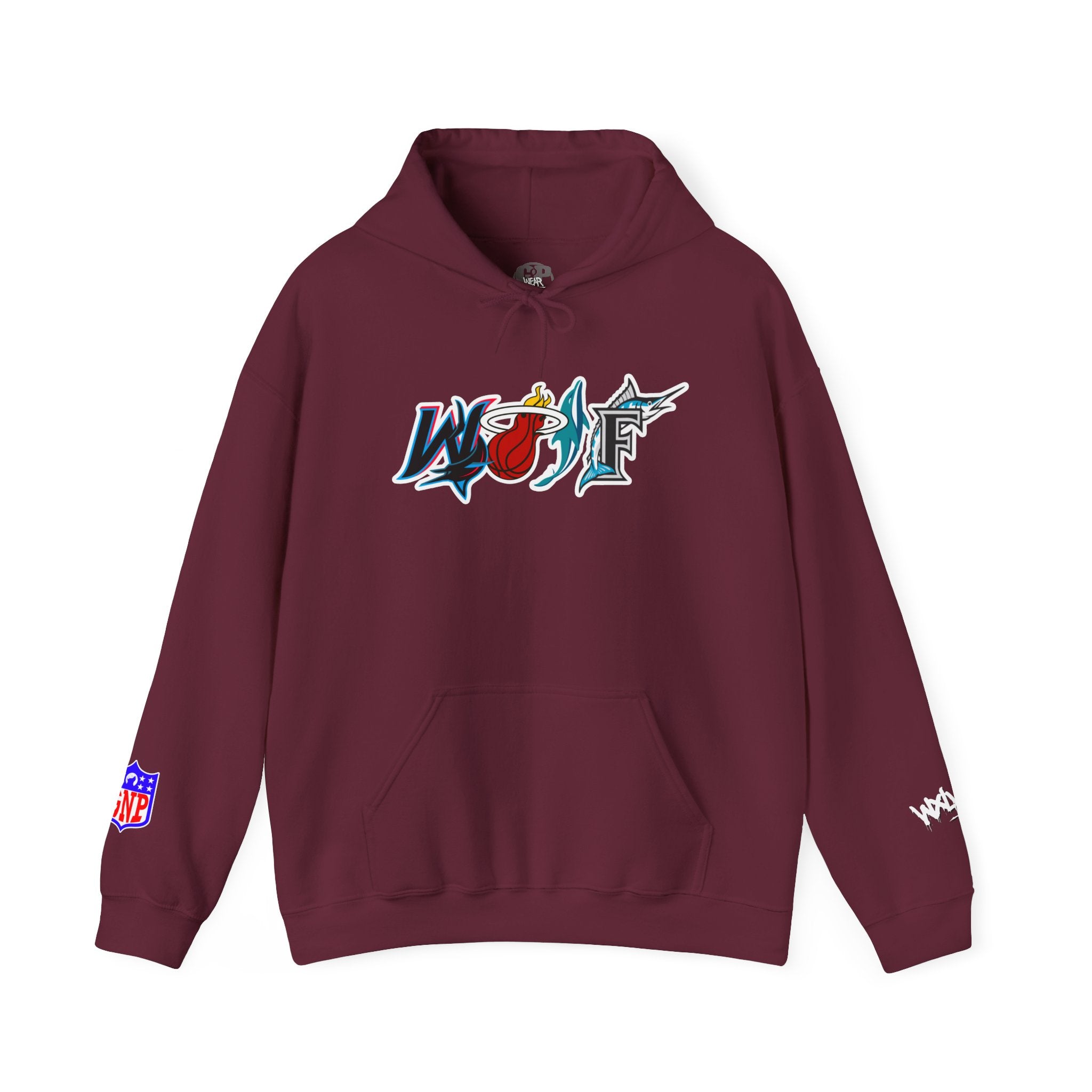 M.I.A. WOLF LOGO HOODIE