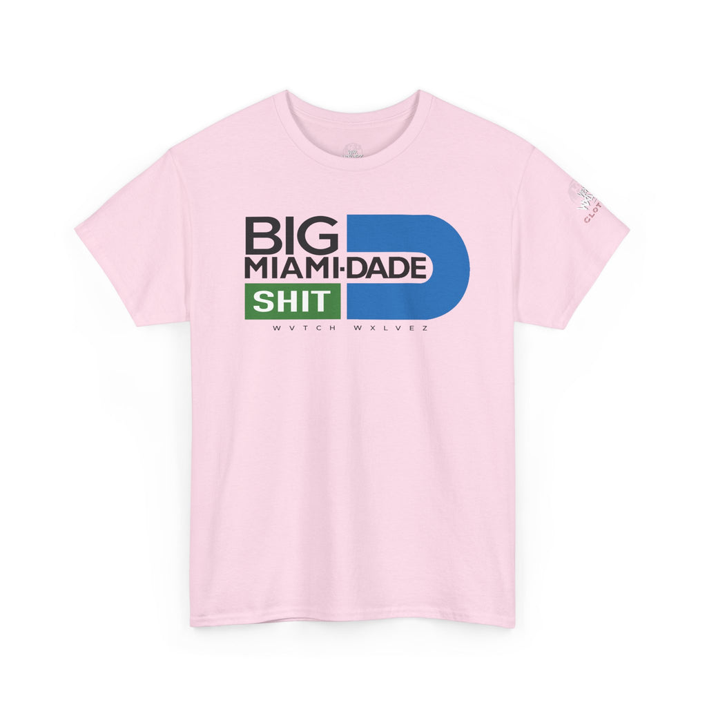 White Tee Big Miami Dade  tee