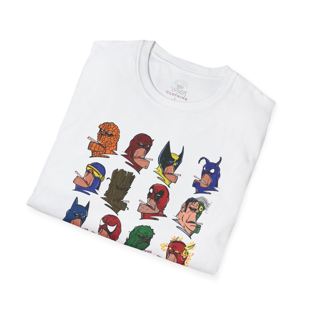 Superhero pothead Graphic T-Shirt