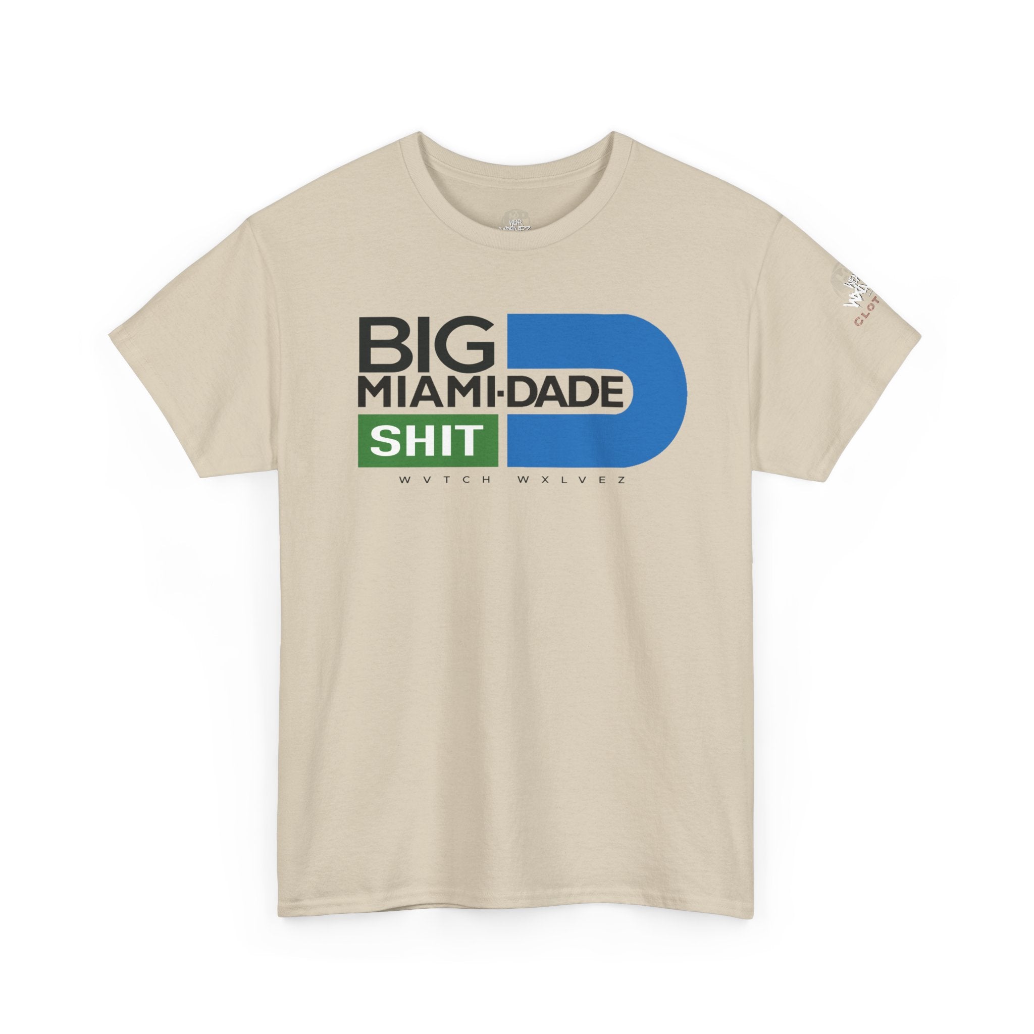 White Tee Big Miami Dade  tee