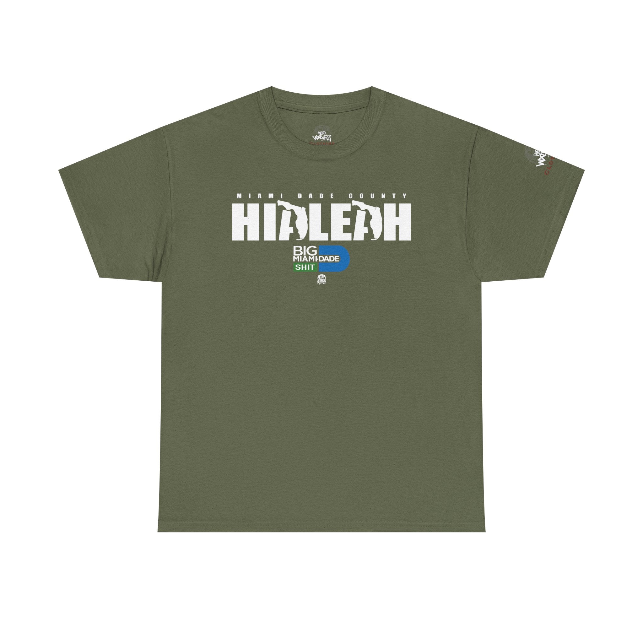 “HIALEAH” Big Miami Dade  tee
