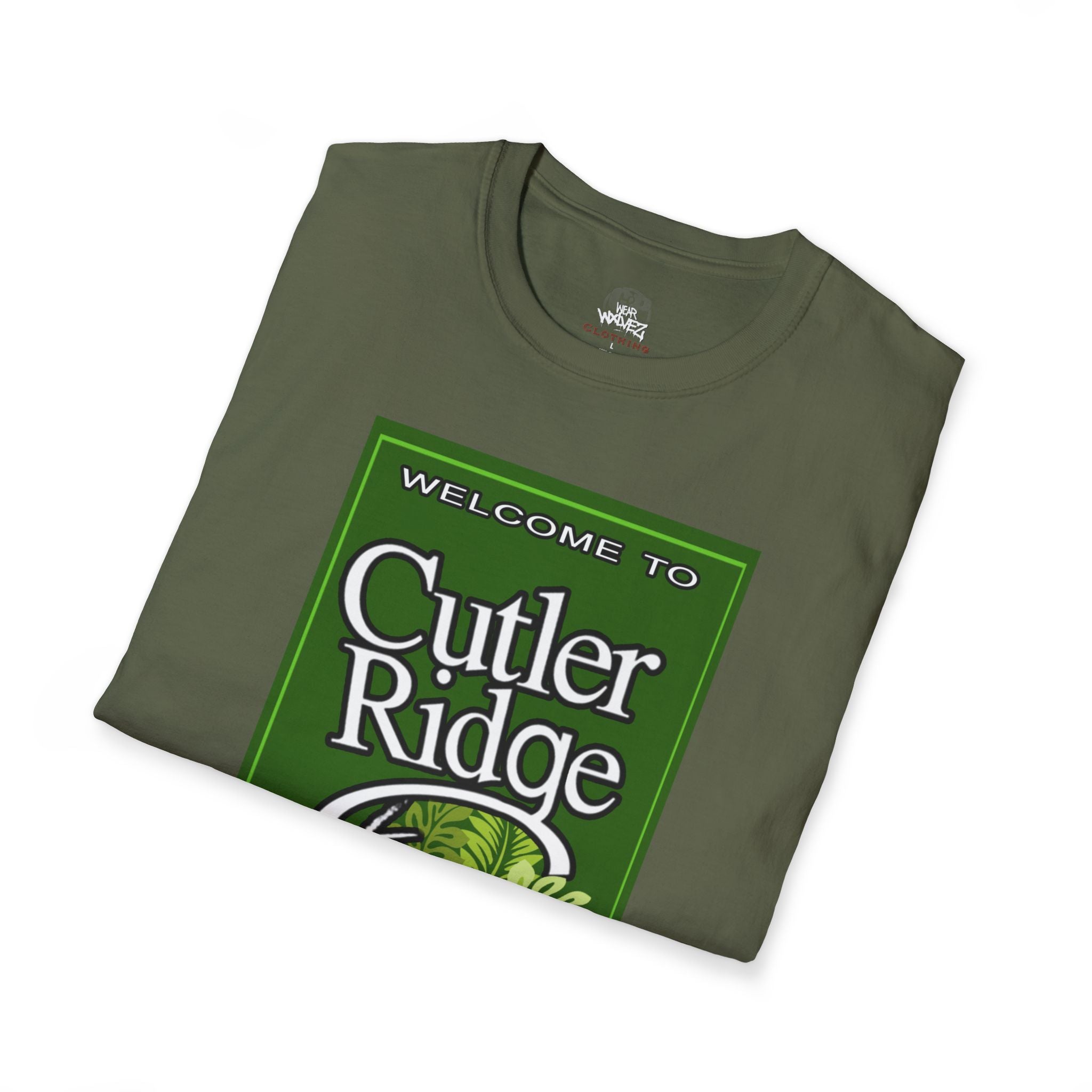 Welcome to Cutler Ridge sign  Tee
