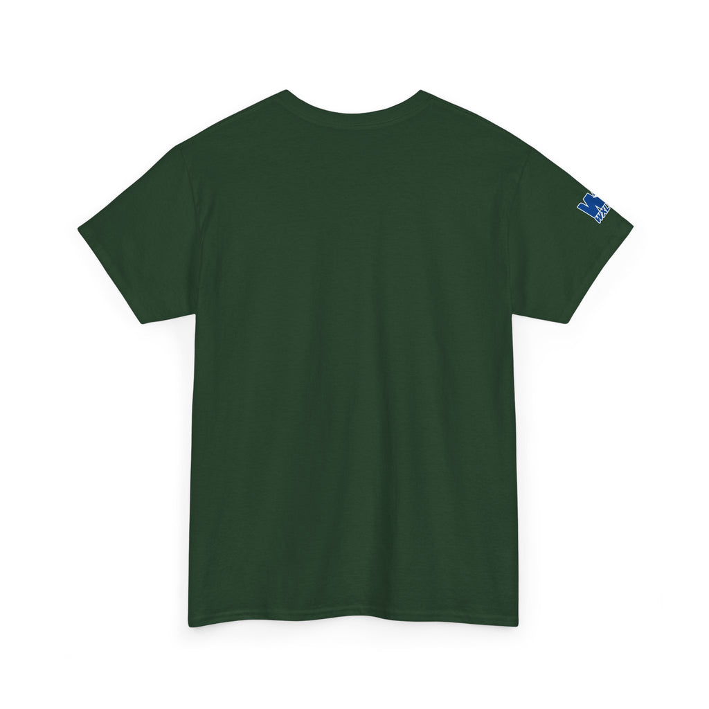 Retro Wolf cartoon Wxlvez logo  Tee
