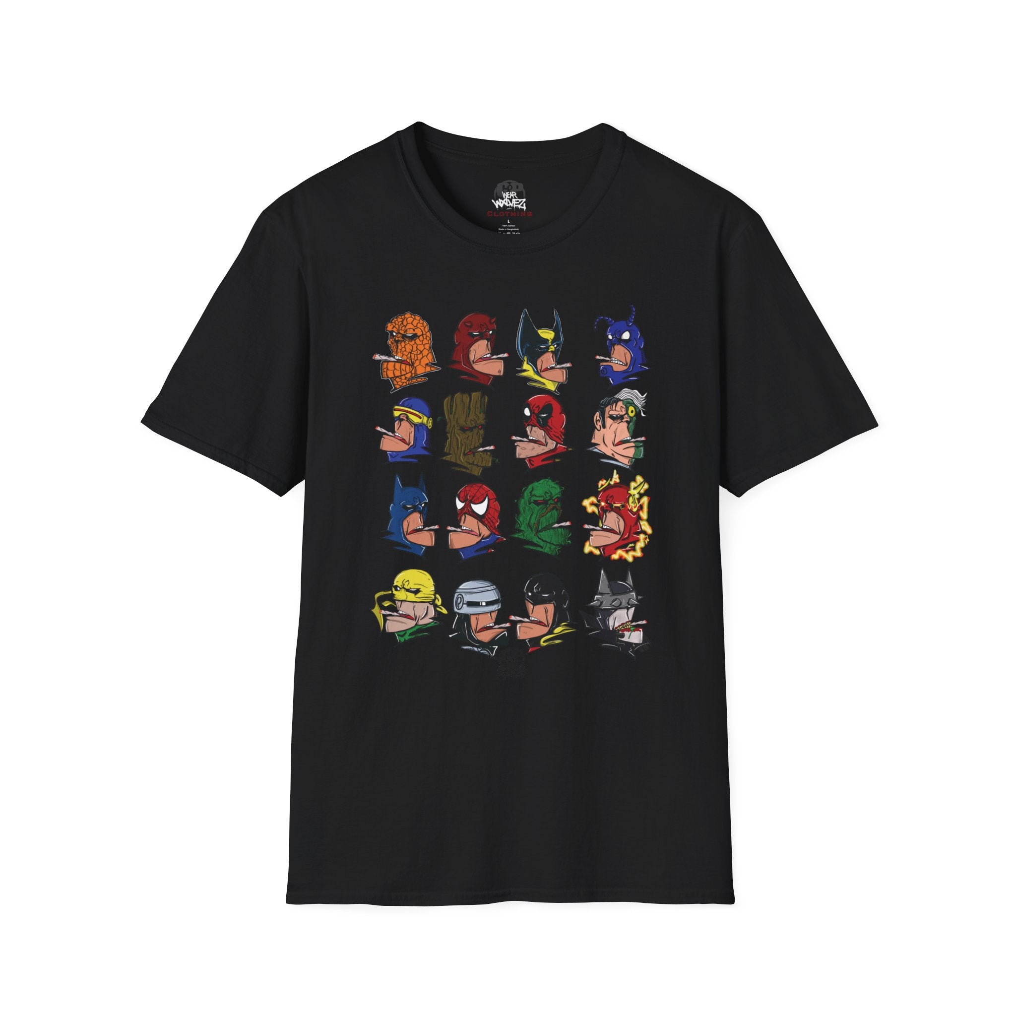Superhero pothead Graphic T-Shirt