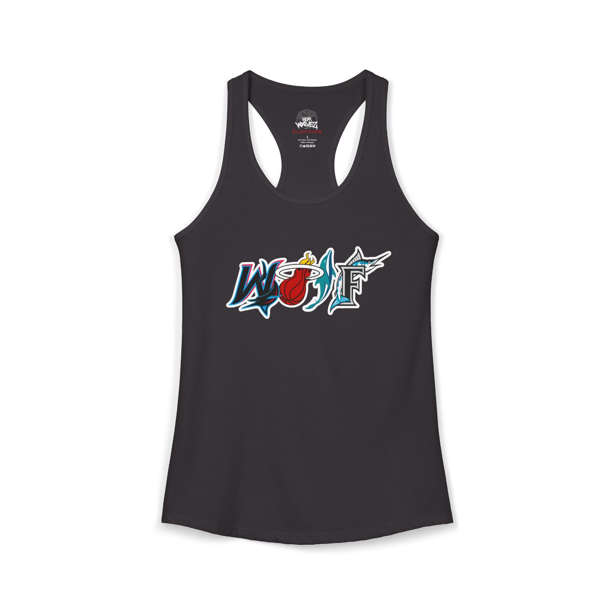 Women's M.I.A. WOLF Racerback Tank