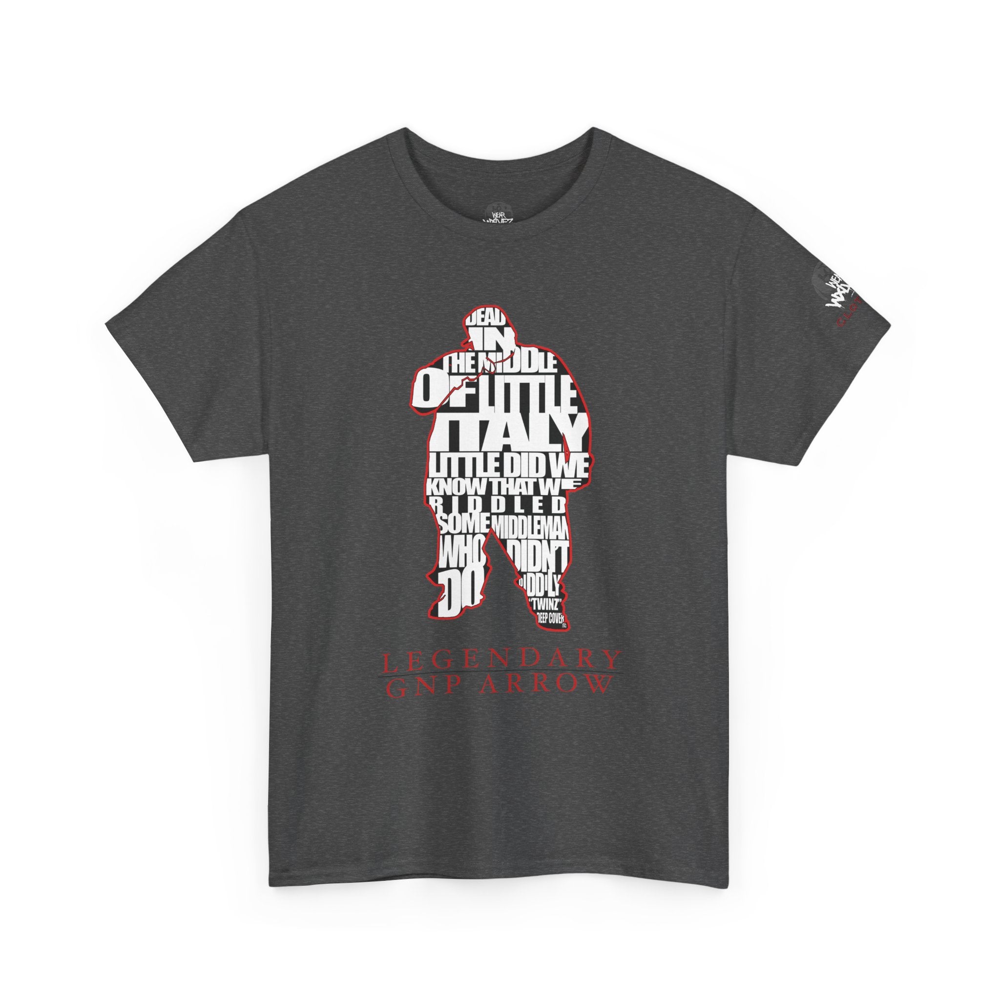 PUN “dead in the middle of little Italy”  TEE