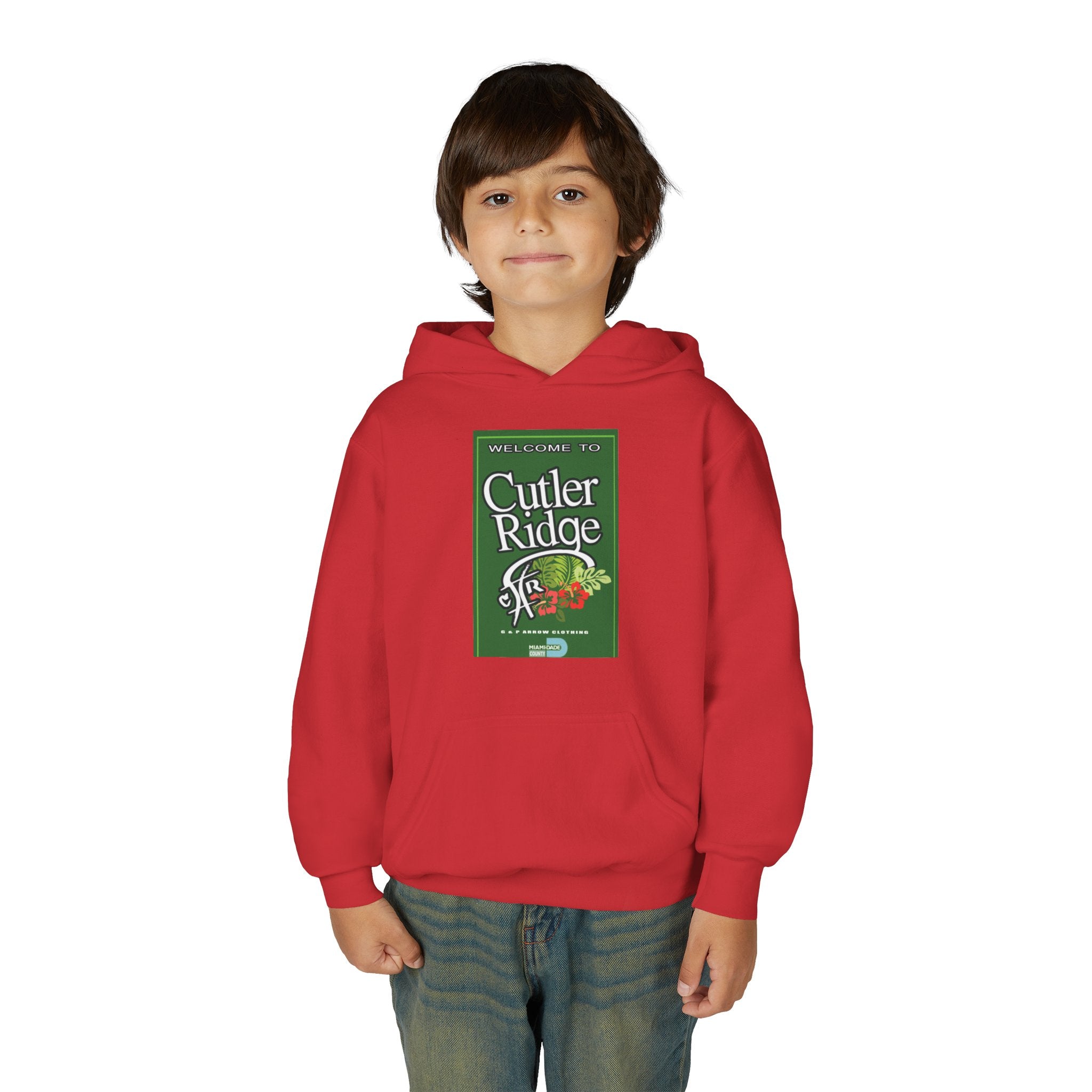 Welcome to Cutler Ridge sign  Youth Hoodie