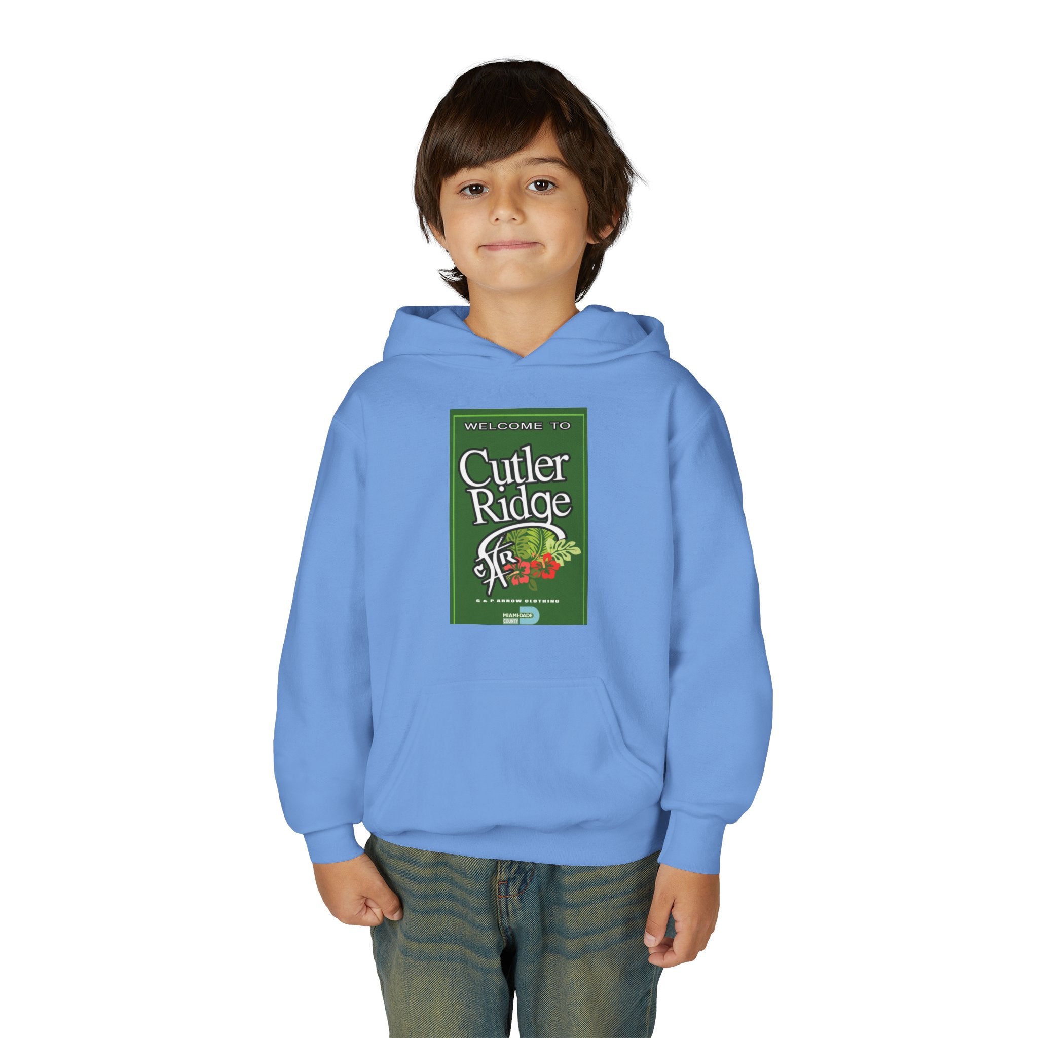 Welcome to Cutler Ridge sign  Youth Hoodie