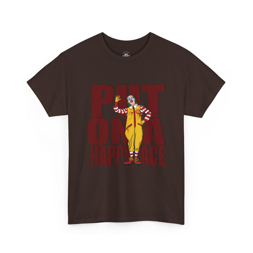 PUT ON A HAPPY FACE LOGO TEE