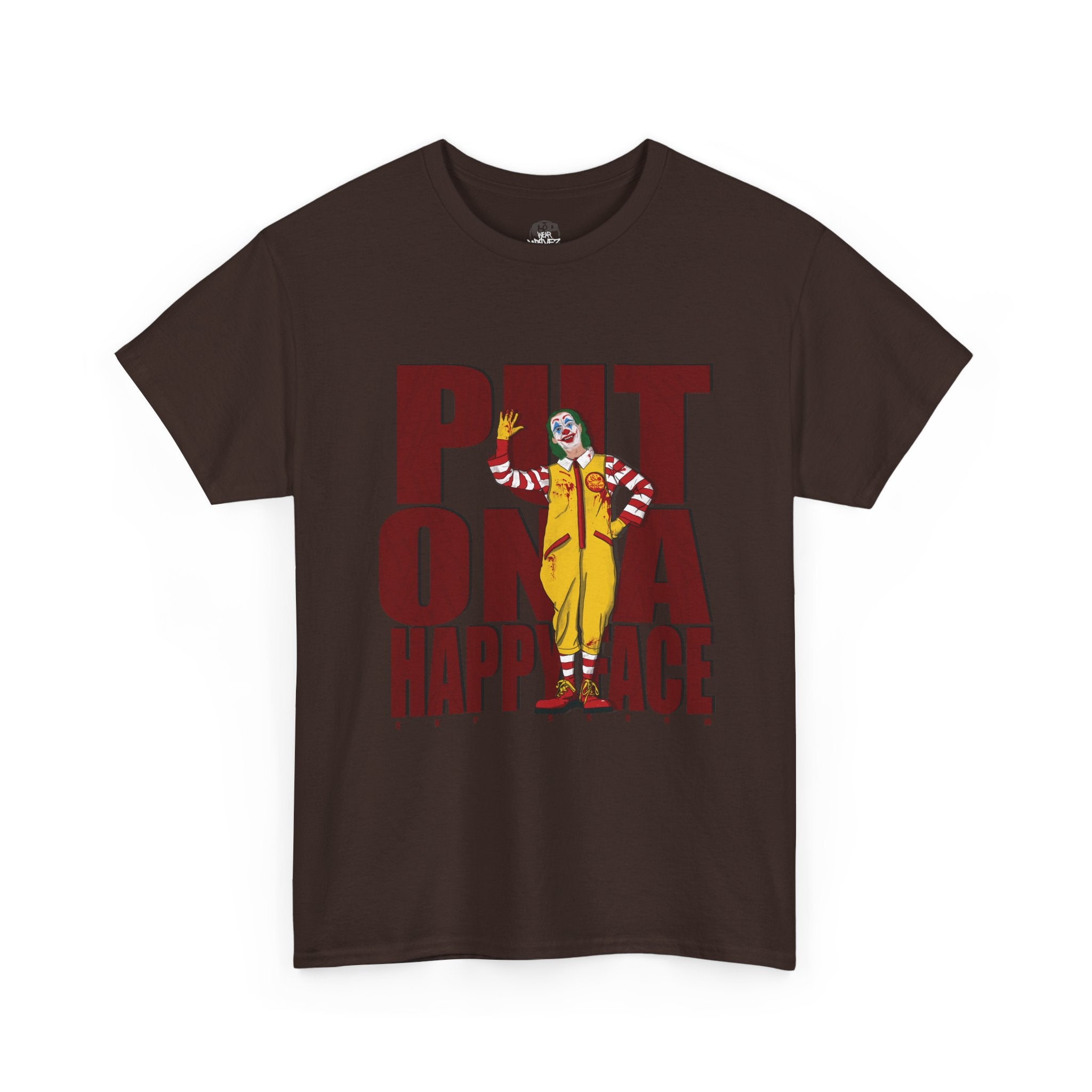 PUT ON A HAPPY FACE LOGO TEE