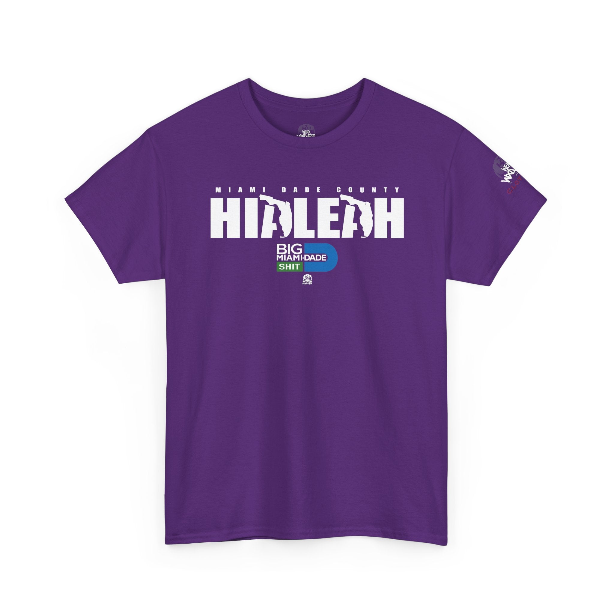“HIALEAH” Big Miami Dade  tee