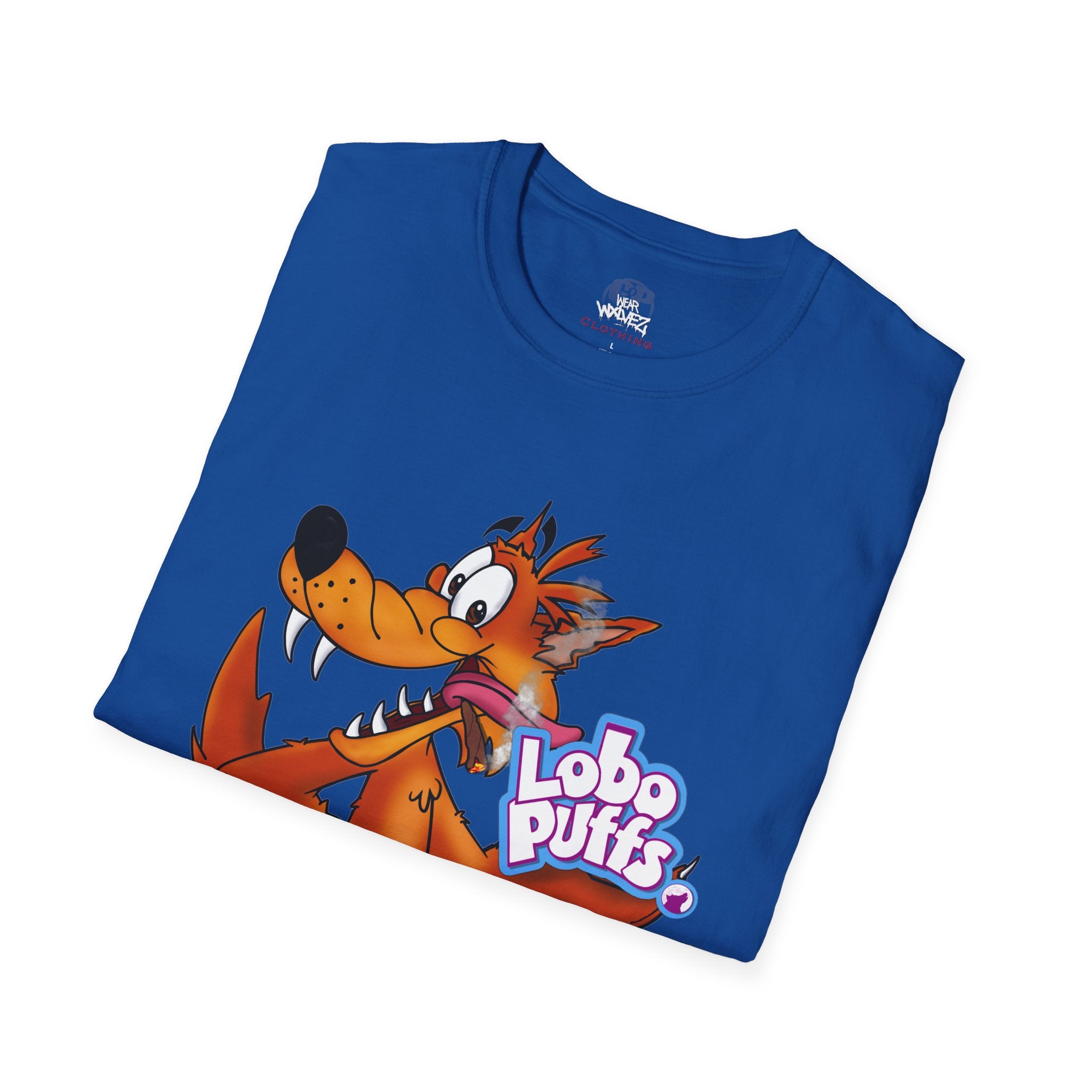 Lobo Puffs Cereal Logo Tee