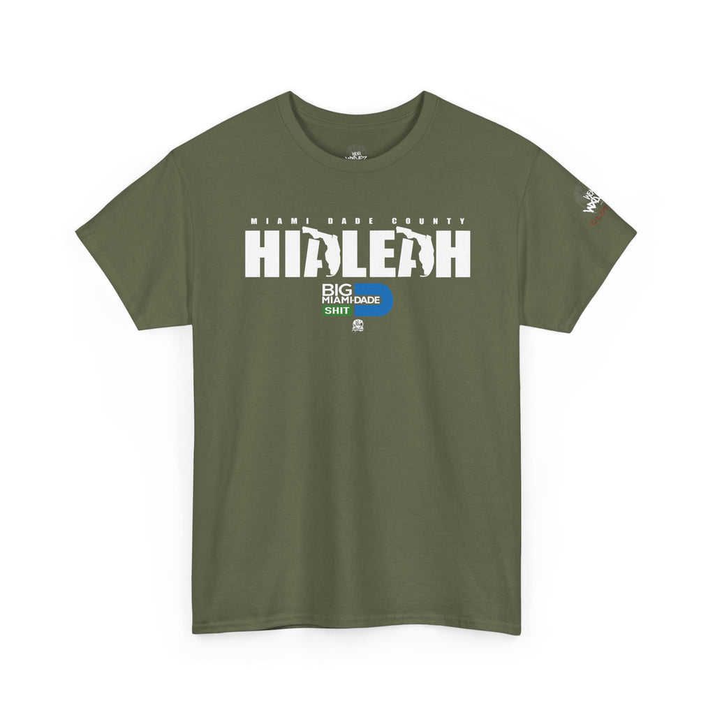 “HIALEAH” Big Miami Dade  tee