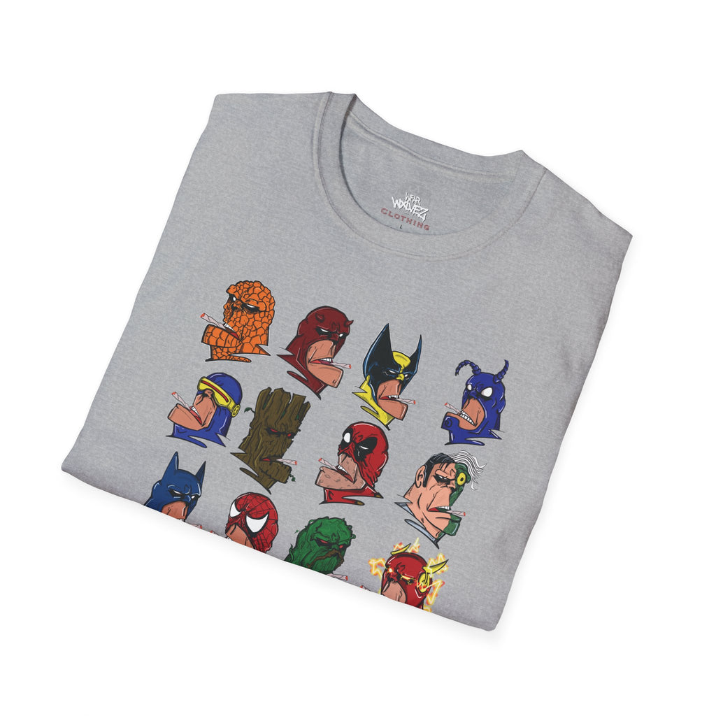 Superhero pothead Graphic T-Shirt