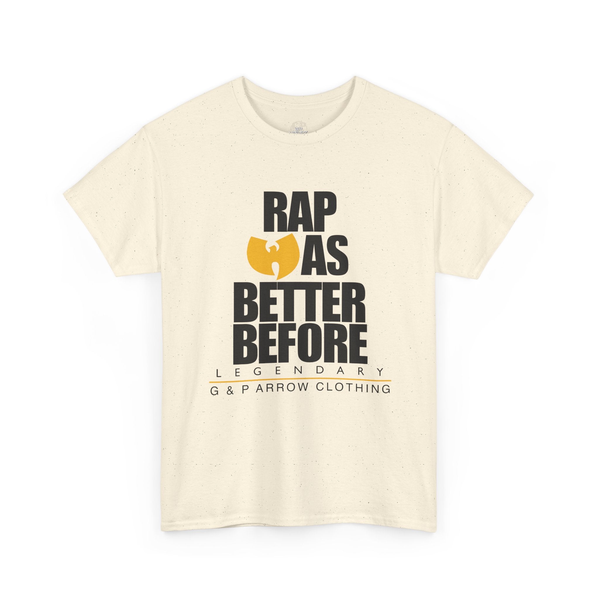Rap was better before WUTANG    TEE