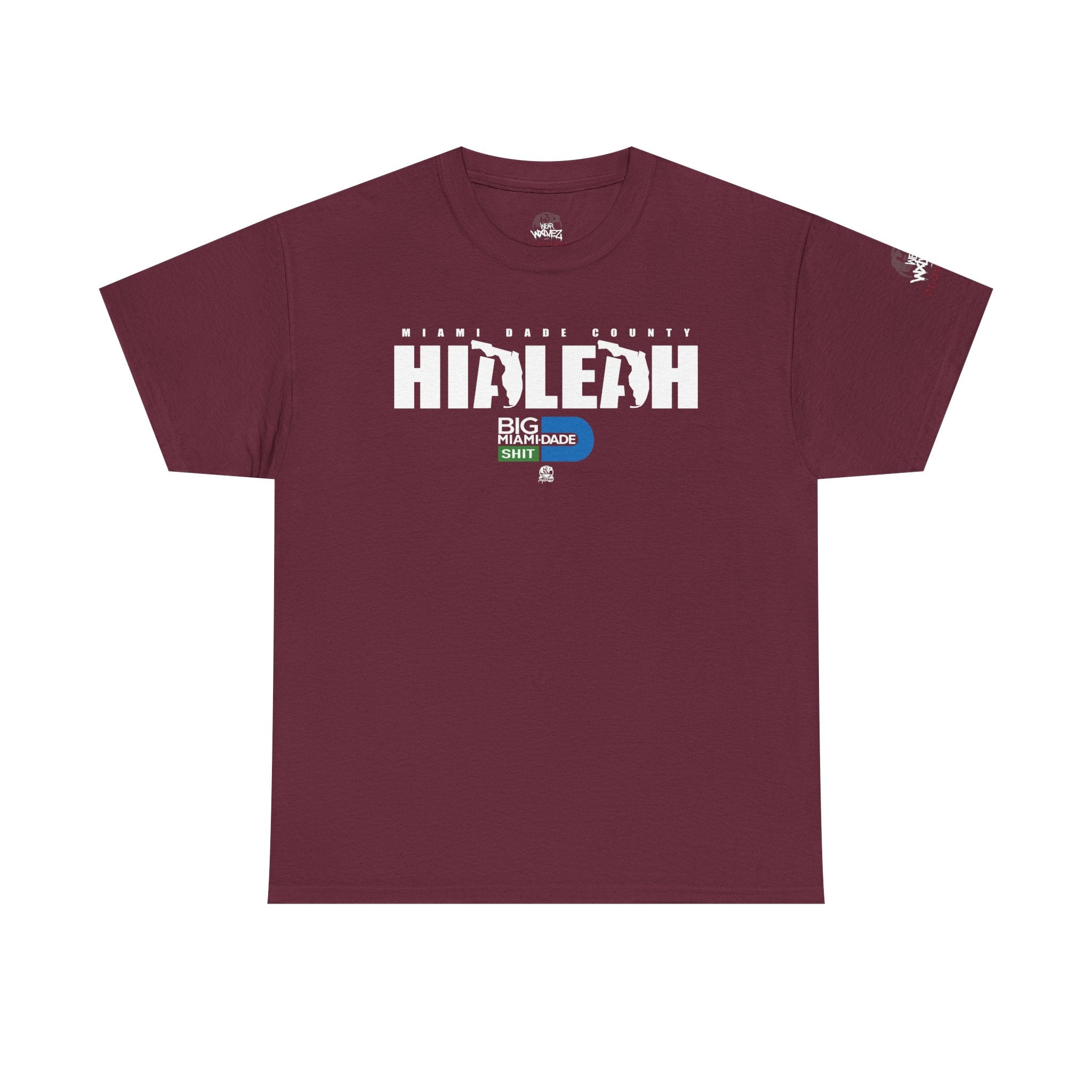 “HIALEAH” Big Miami Dade  tee