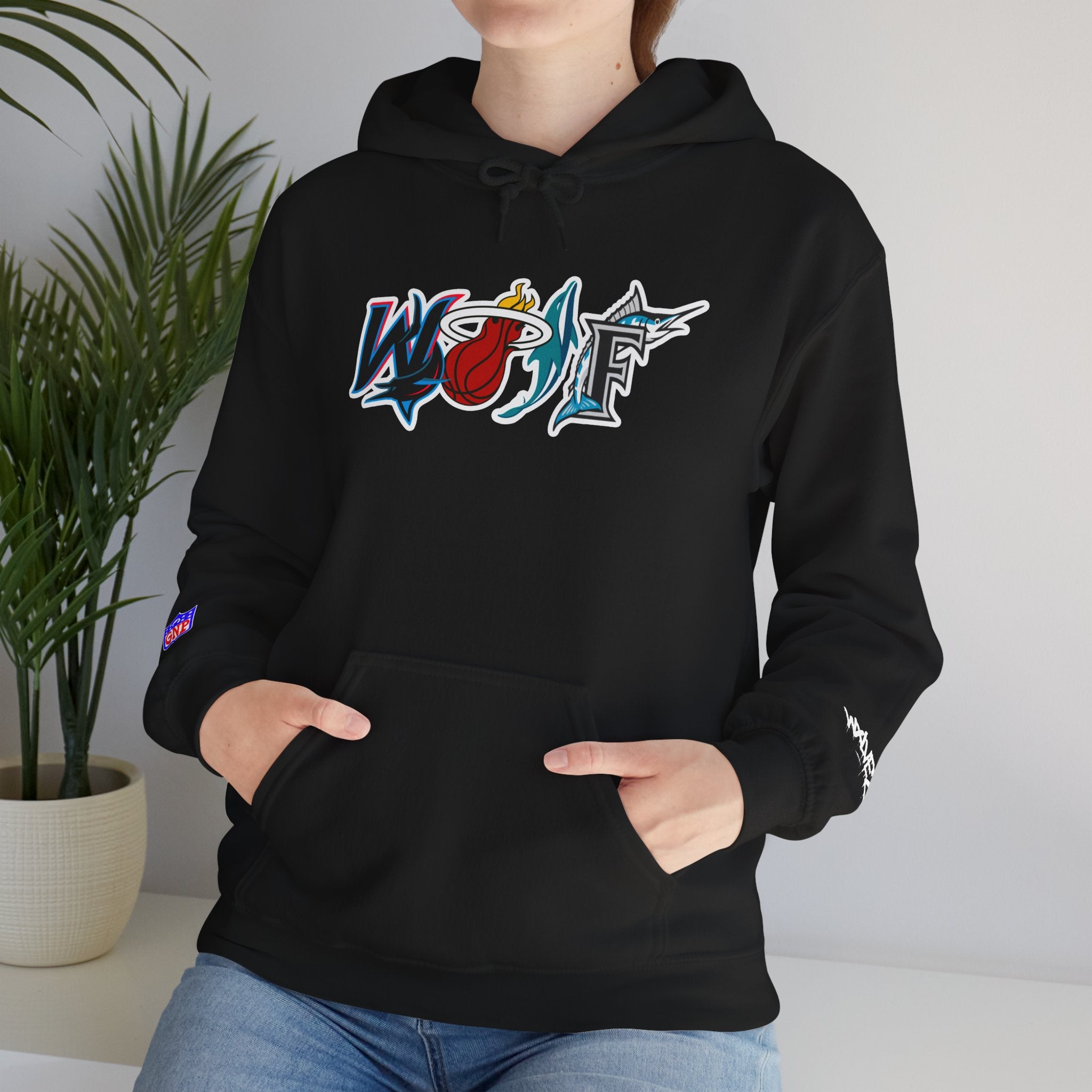 M.I.A. WOLF LOGO HOODIE