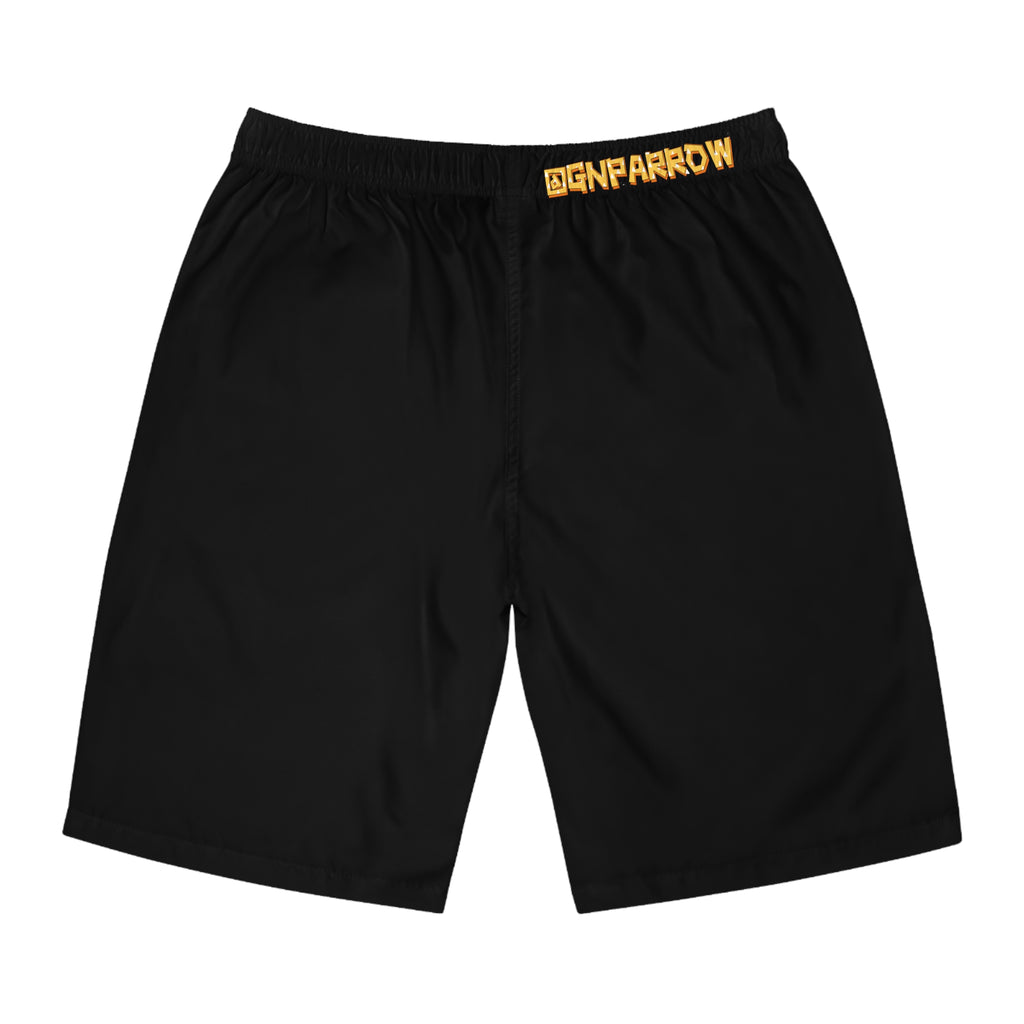 ZENITSU BLUNT SLAYER black Graffiti Board Shorts