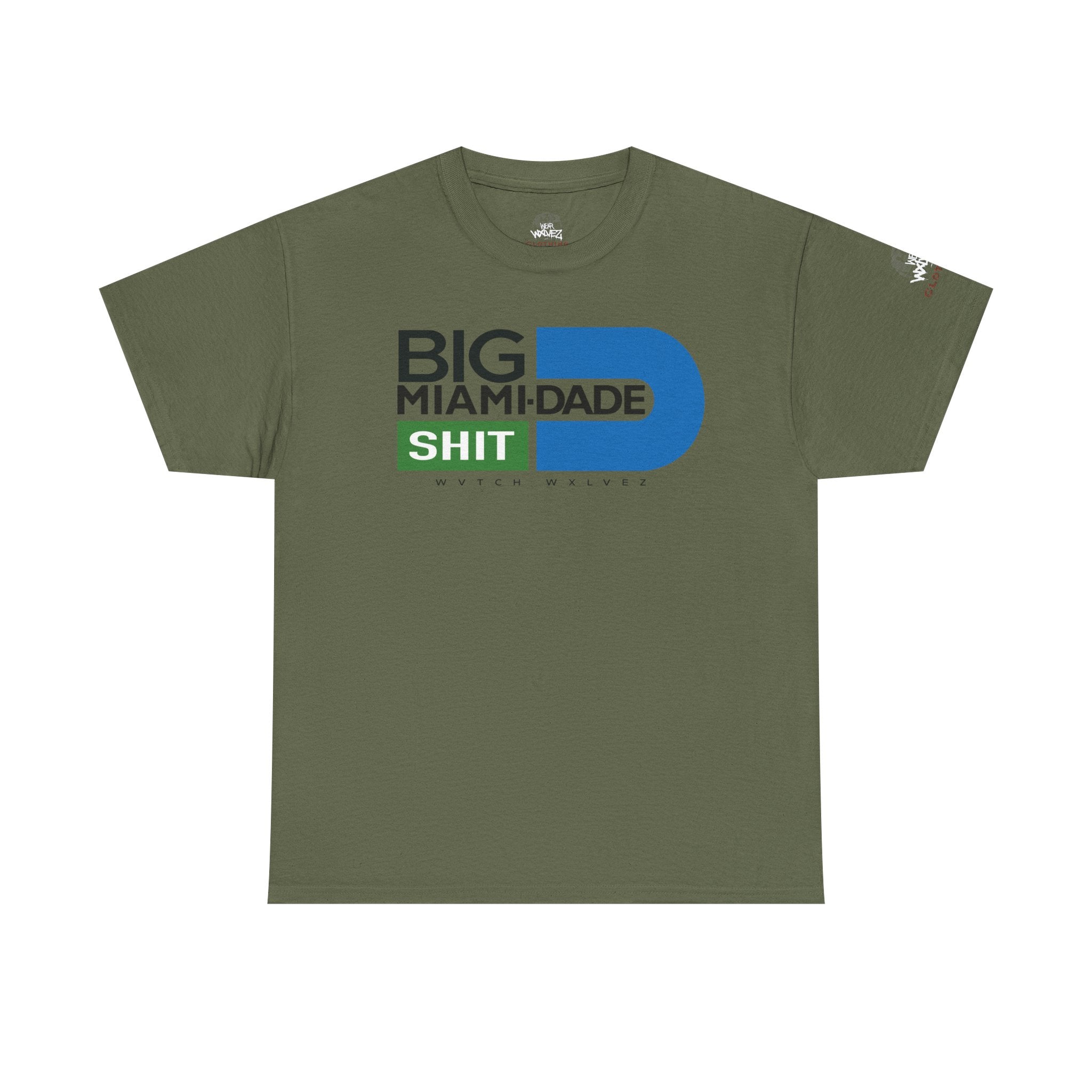 White Tee Big Miami Dade  tee