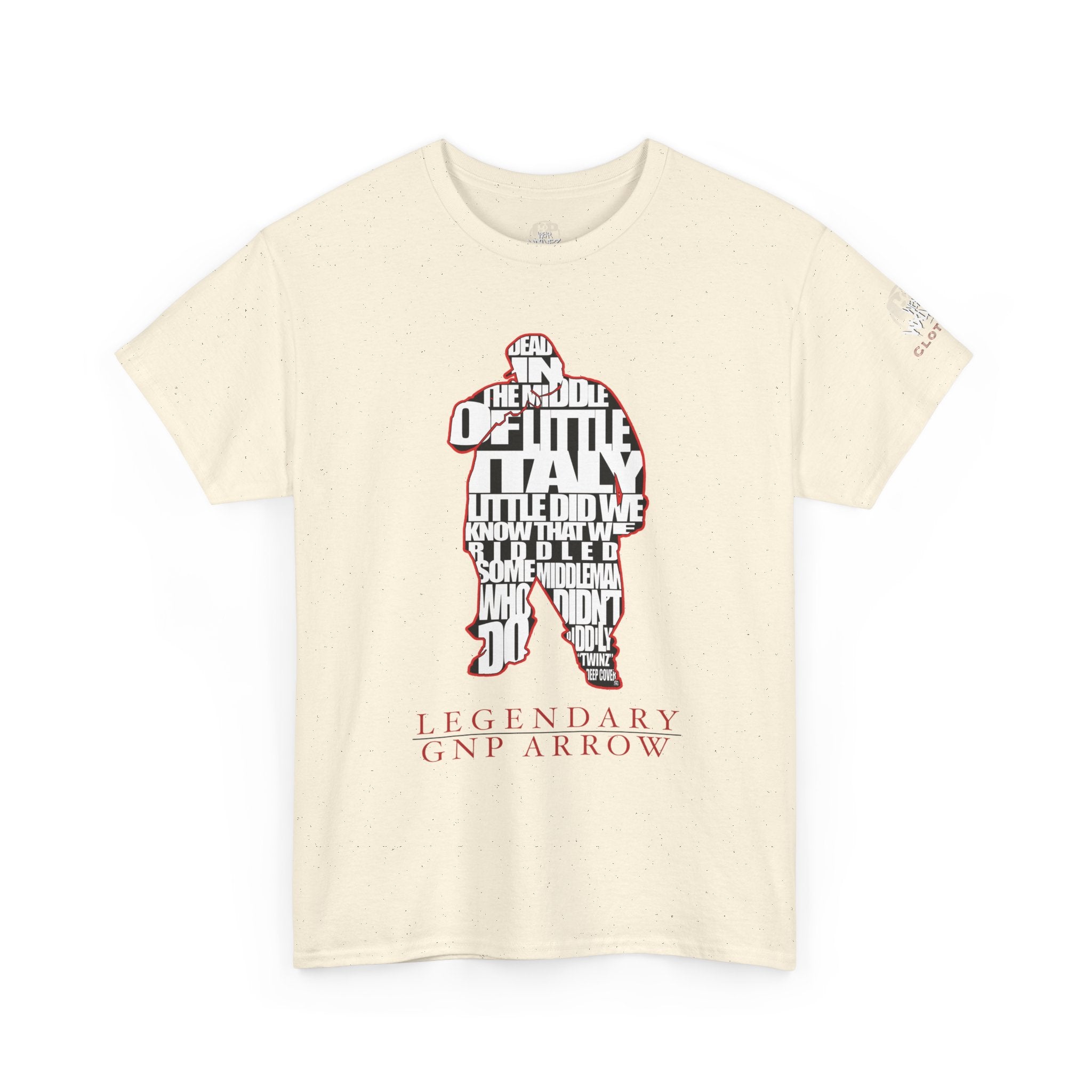 PUN “dead in the middle of little Italy”  TEE