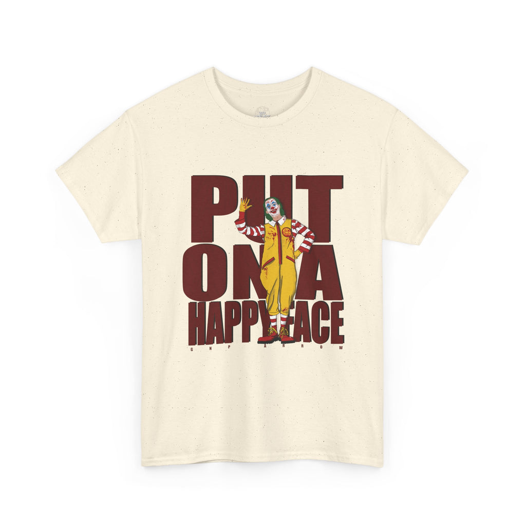 PUT ON A HAPPY FACE LOGO TEE
