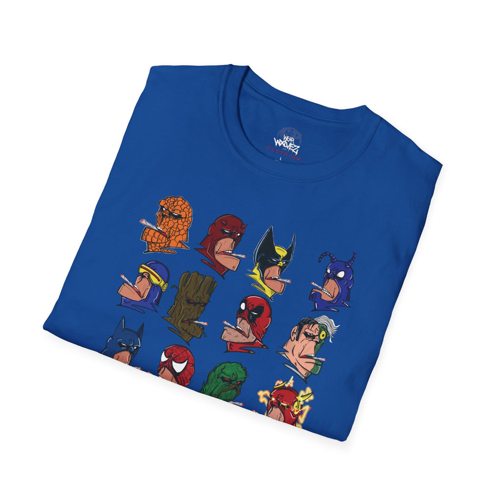Superhero pothead Graphic T-Shirt