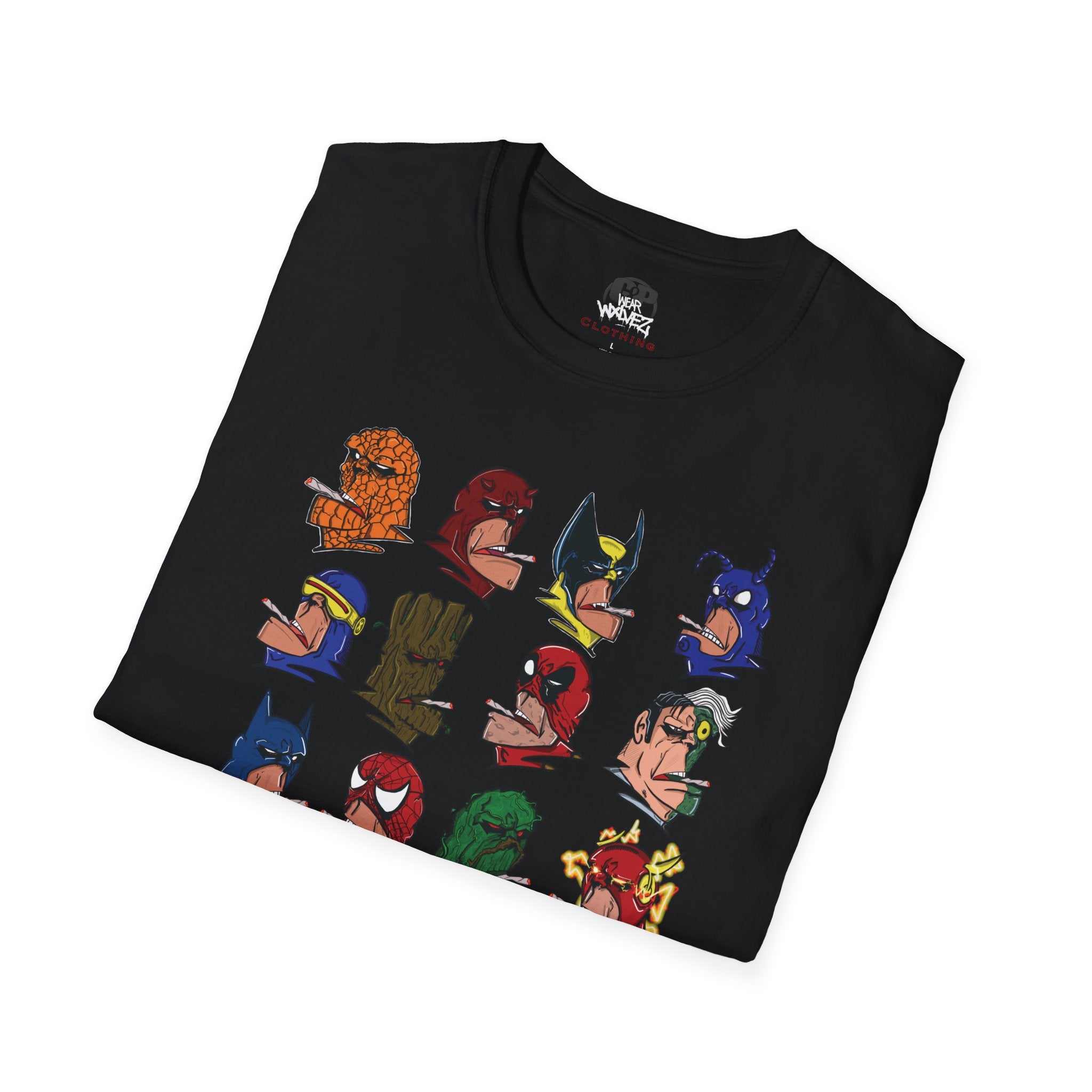 Superhero pothead Graphic T-Shirt