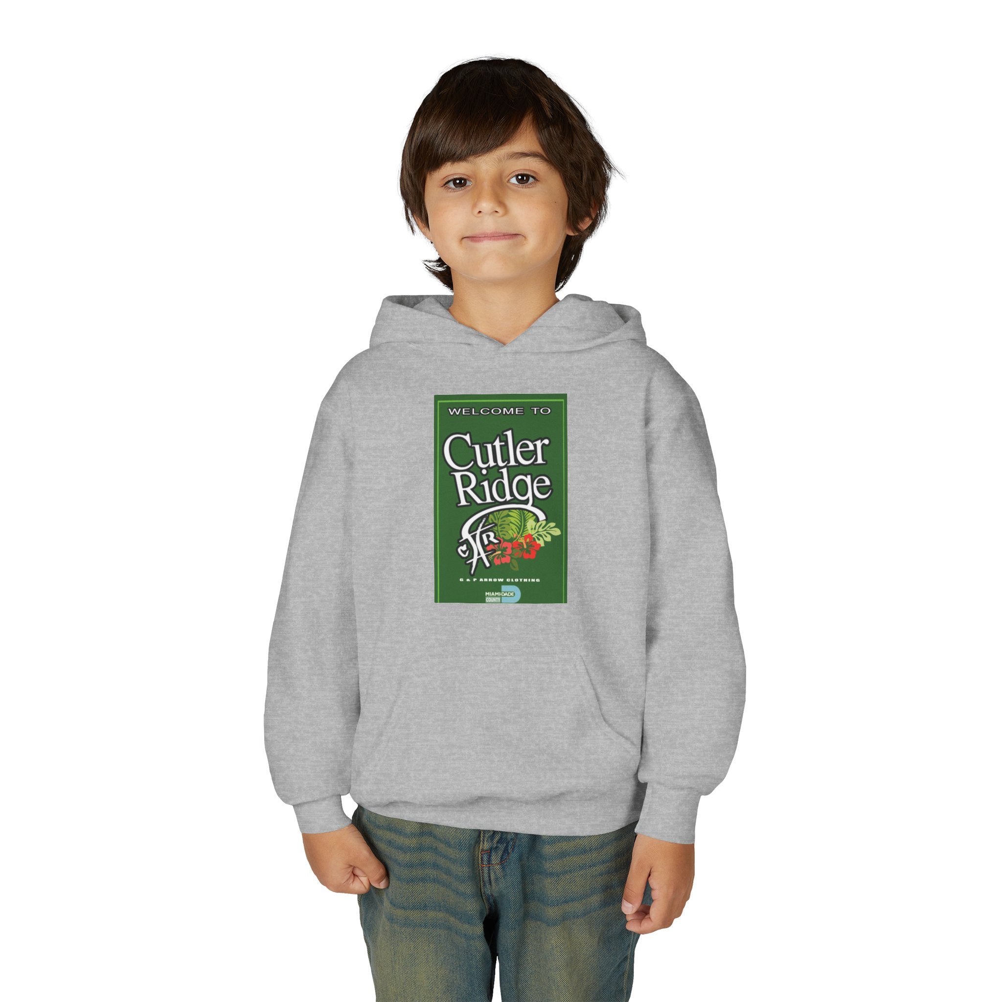 Welcome to Cutler Ridge sign  Youth Hoodie
