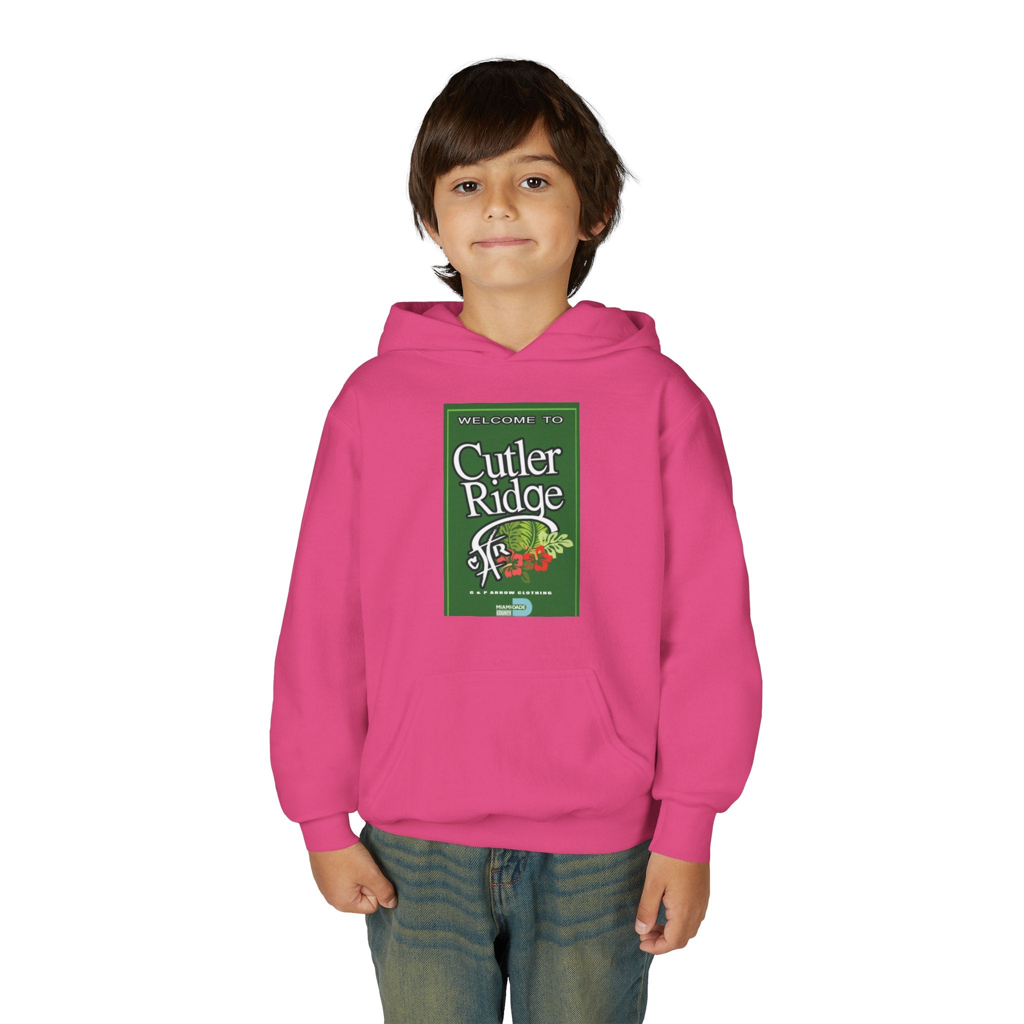 Welcome to Cutler Ridge sign  Youth Hoodie