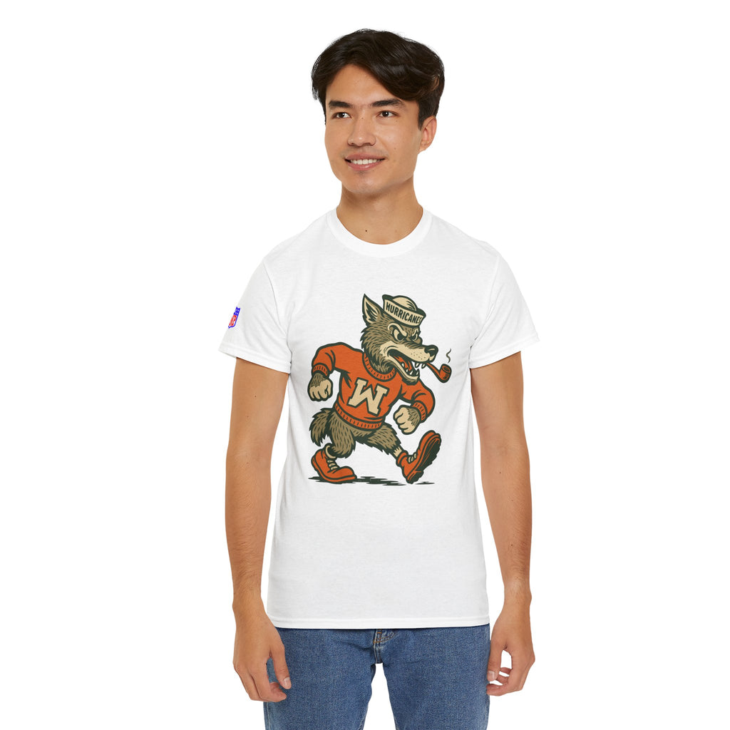 Miami Wolves mascot logo  T‑Shirt