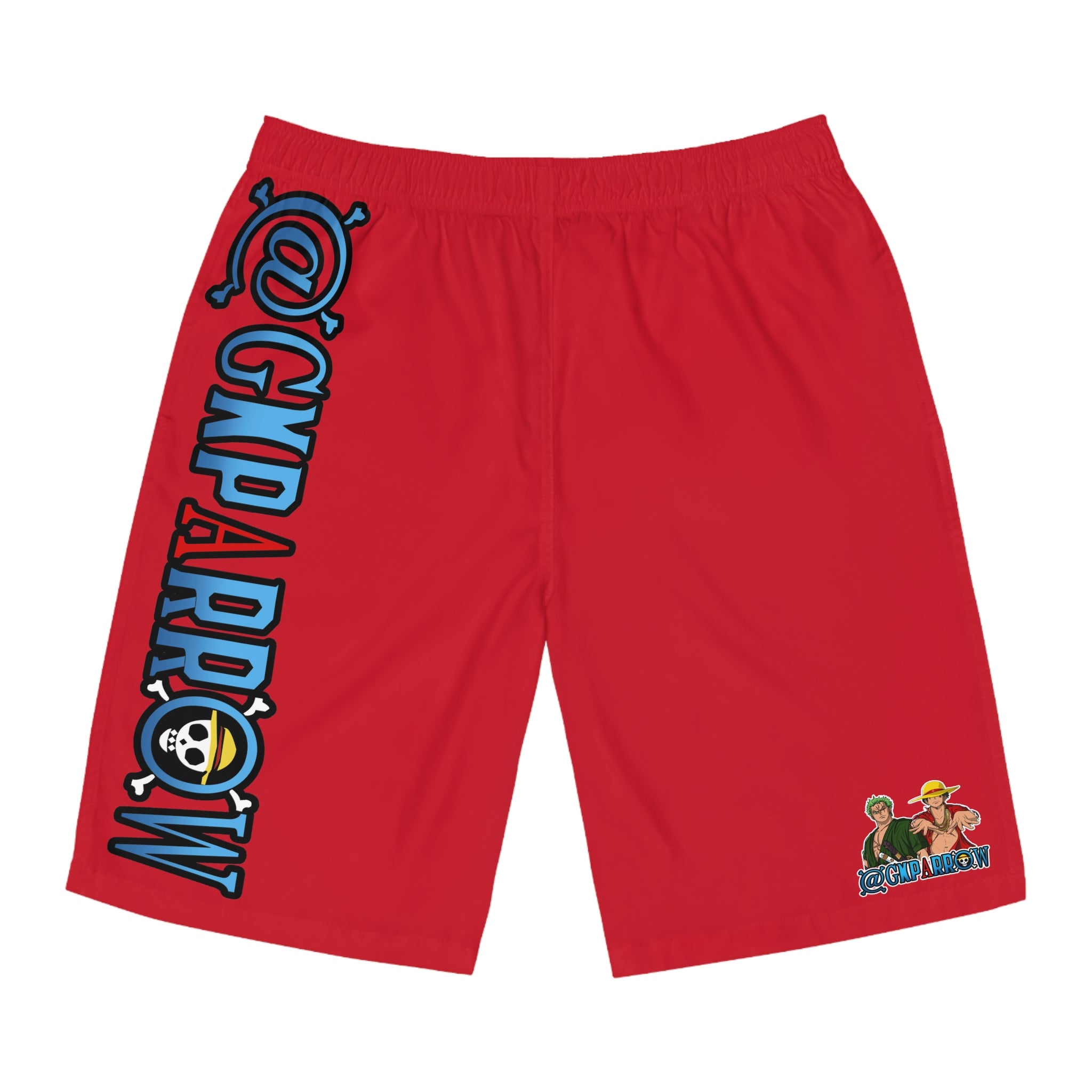 GNP STRAW HATS   Red Graffiti Board Shorts