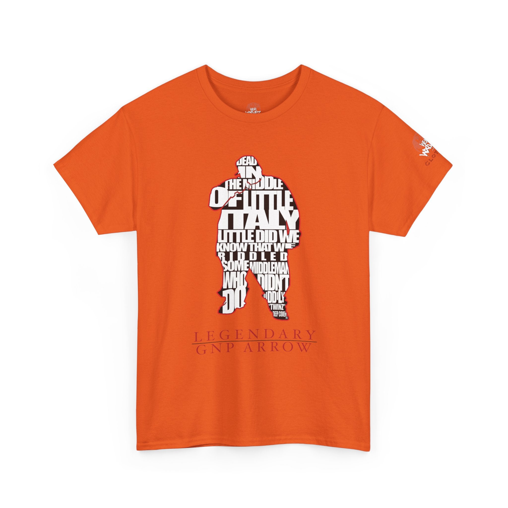 PUN “dead in the middle of little Italy”  TEE