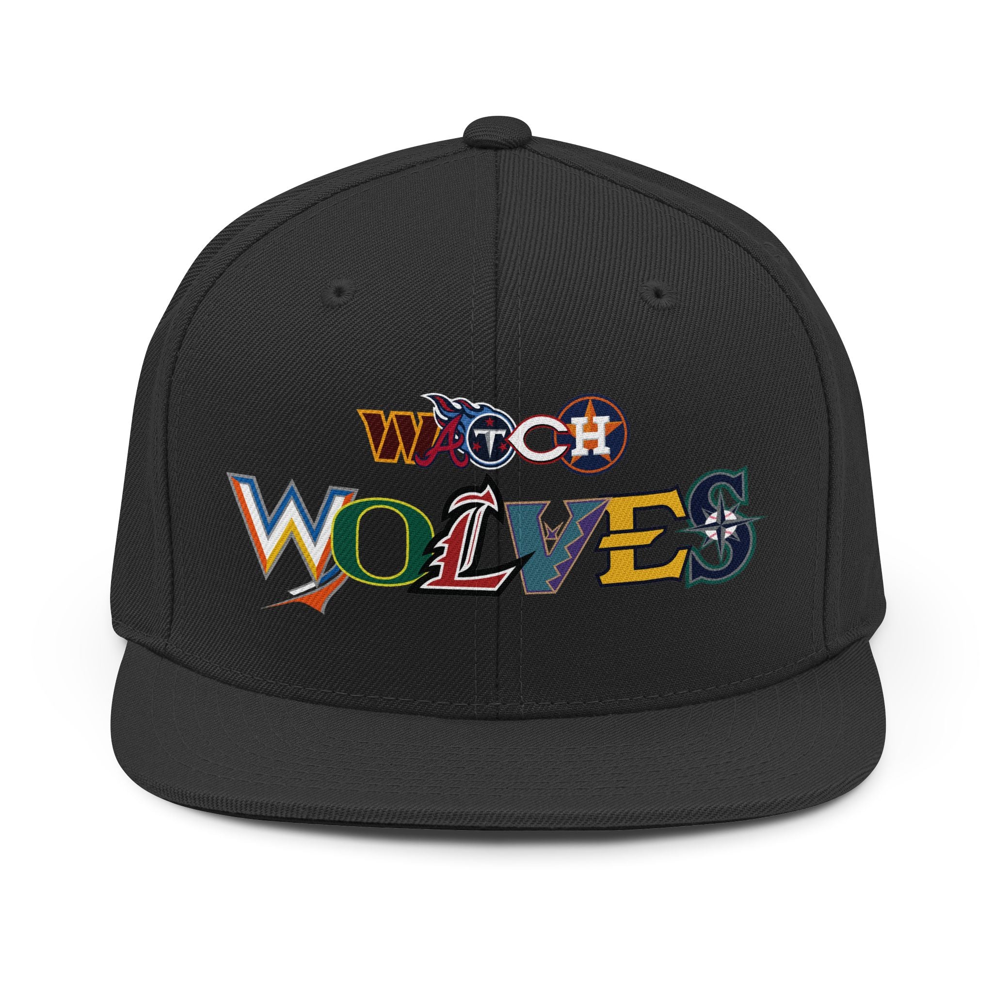 WVTCH WXLVEZ team logos Snapback Hat