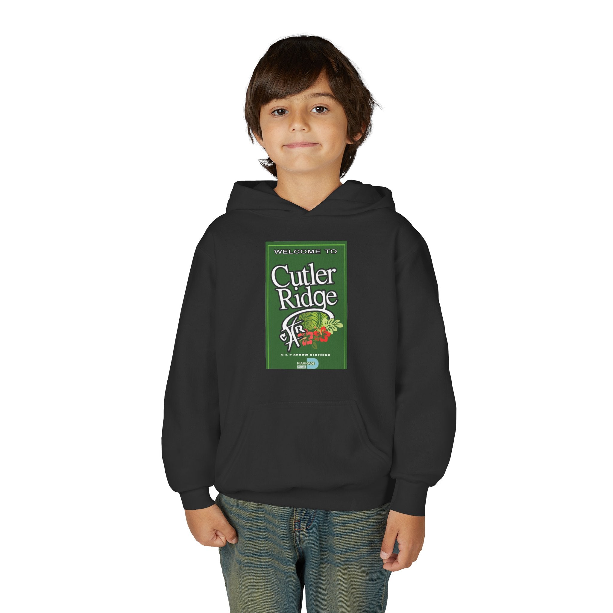 Welcome to Cutler Ridge sign  Youth Hoodie