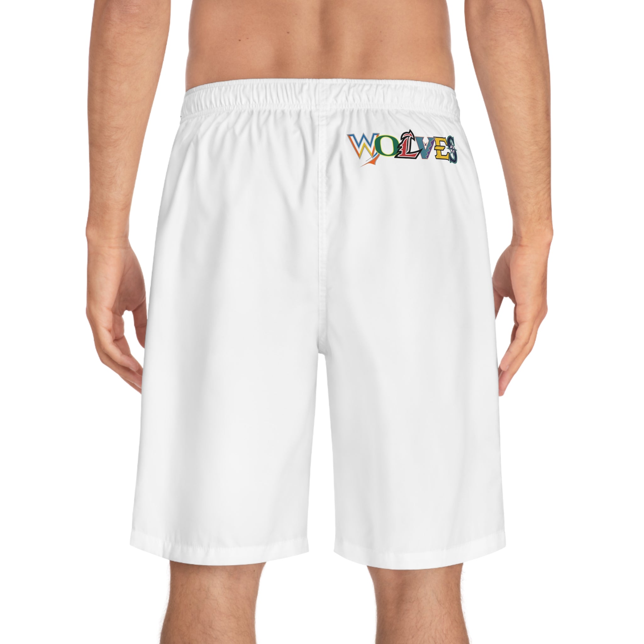 Wvtch Wxlvez team logo white  shorts