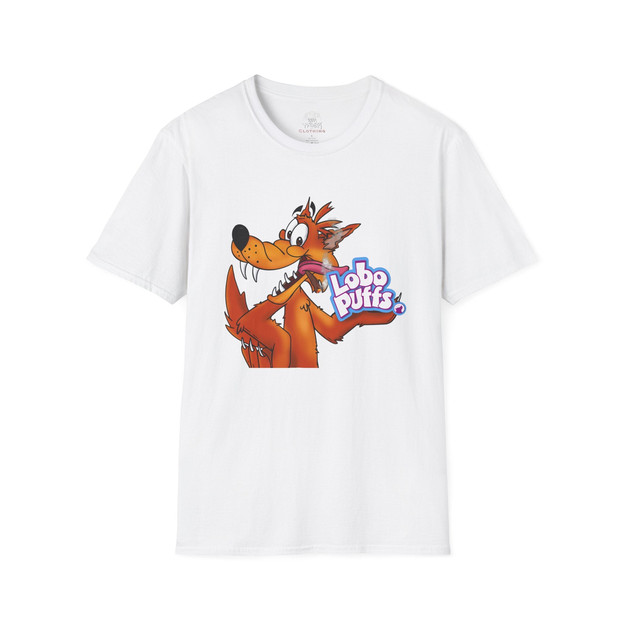 Lobo Puffs Cereal Logo Tee