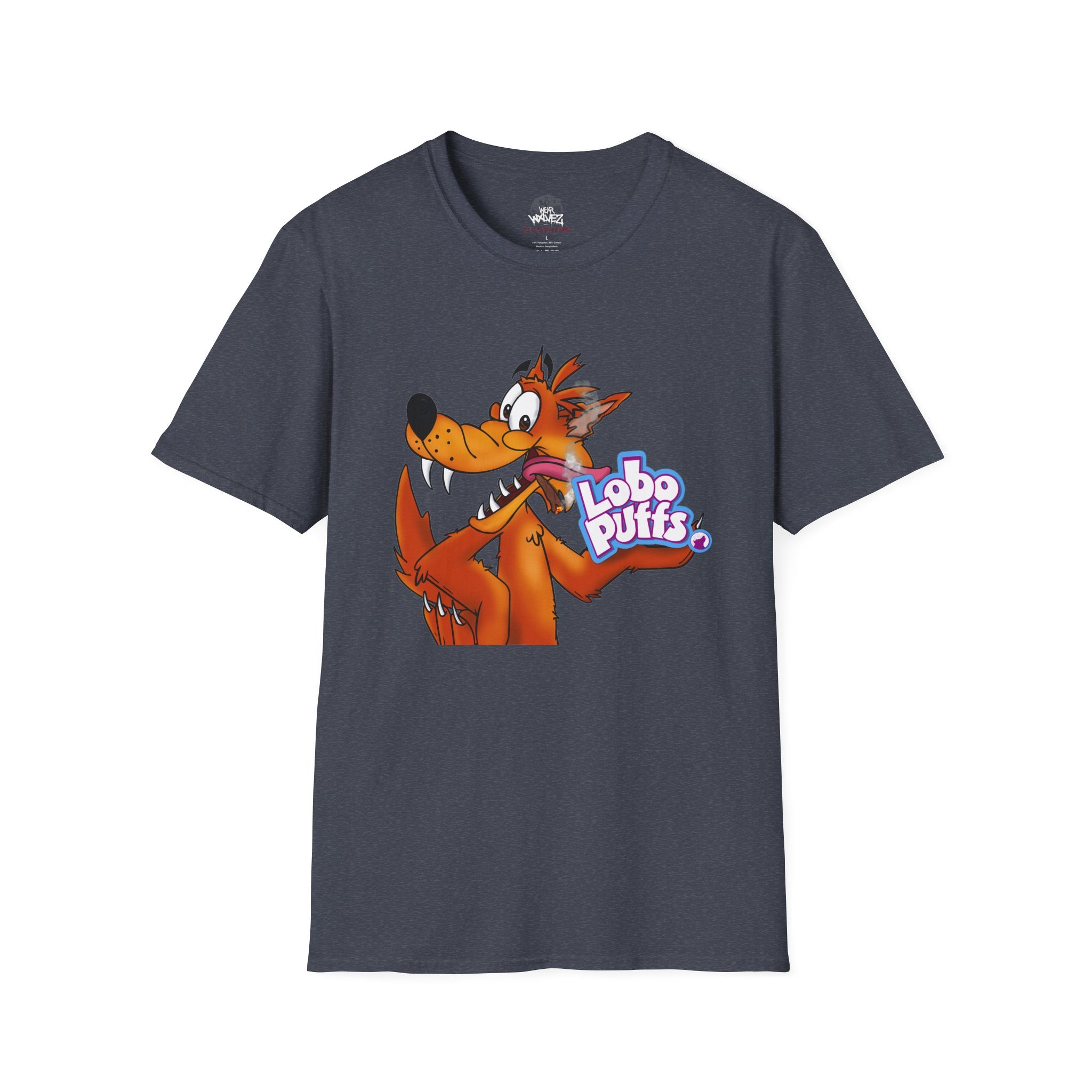 Lobo Puffs Cereal Logo Tee