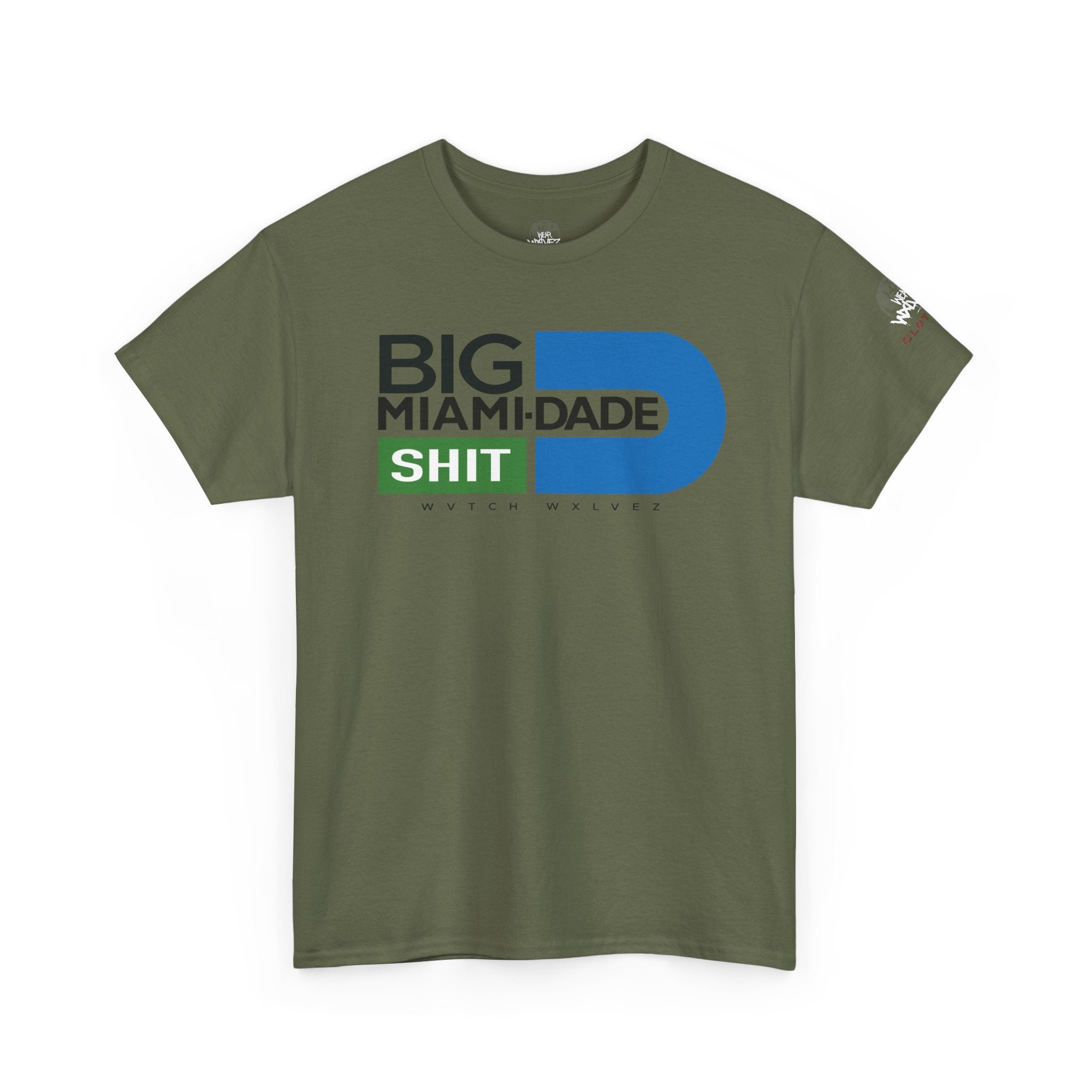 White Tee Big Miami Dade  tee