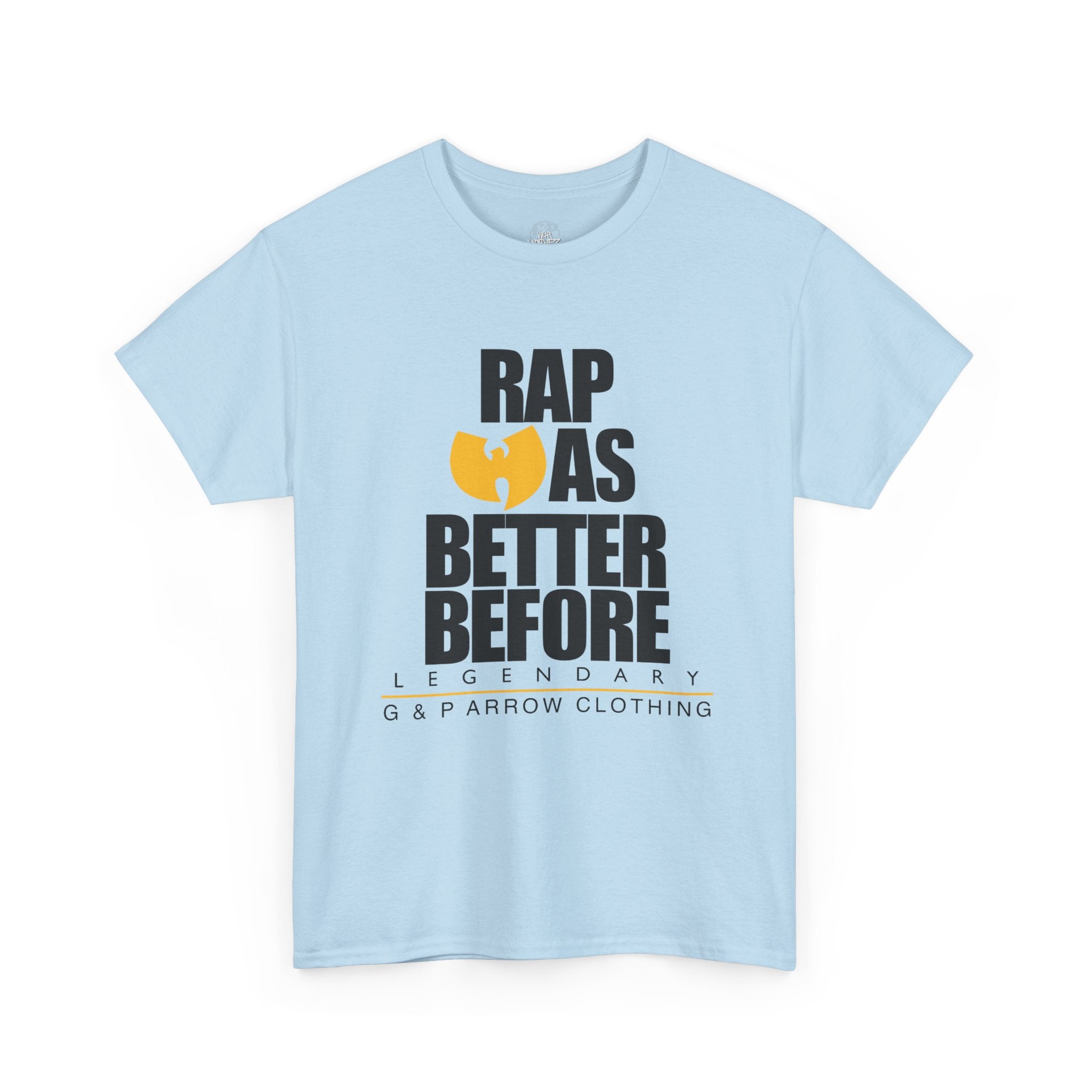 Rap was better before WUTANG    TEE