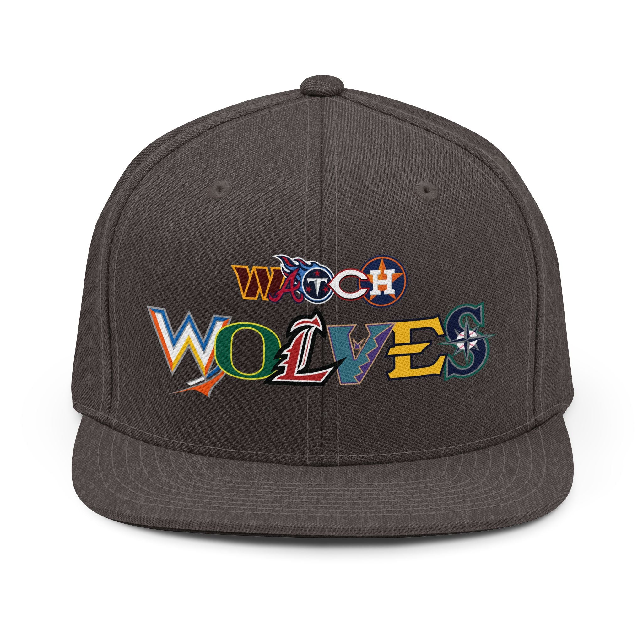 WVTCH WXLVEZ team logos Snapback Hat