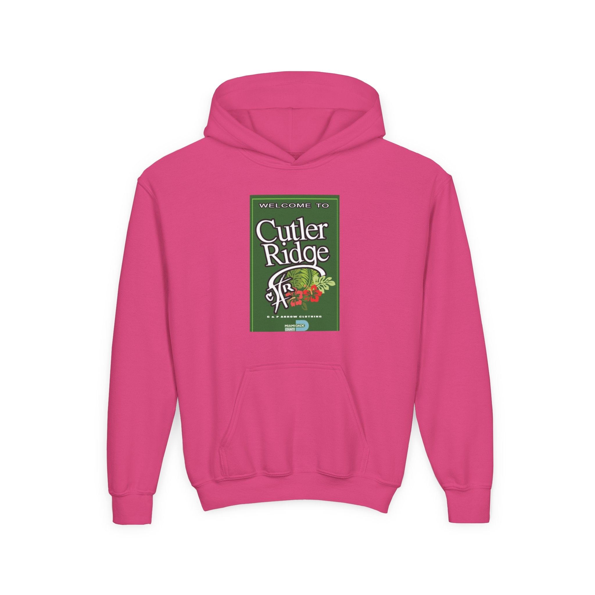 Welcome to Cutler Ridge sign  Youth Hoodie