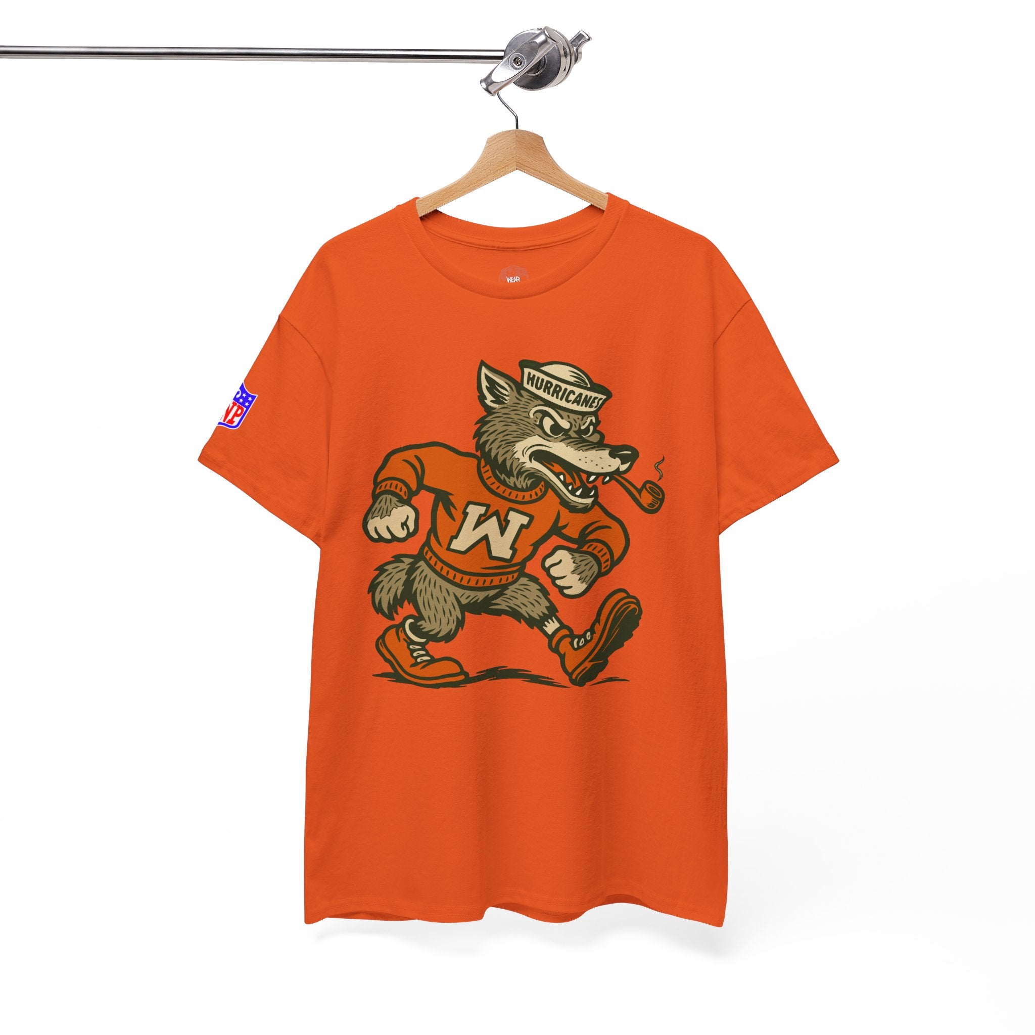 Miami Wolves mascot logo  T‑Shirt