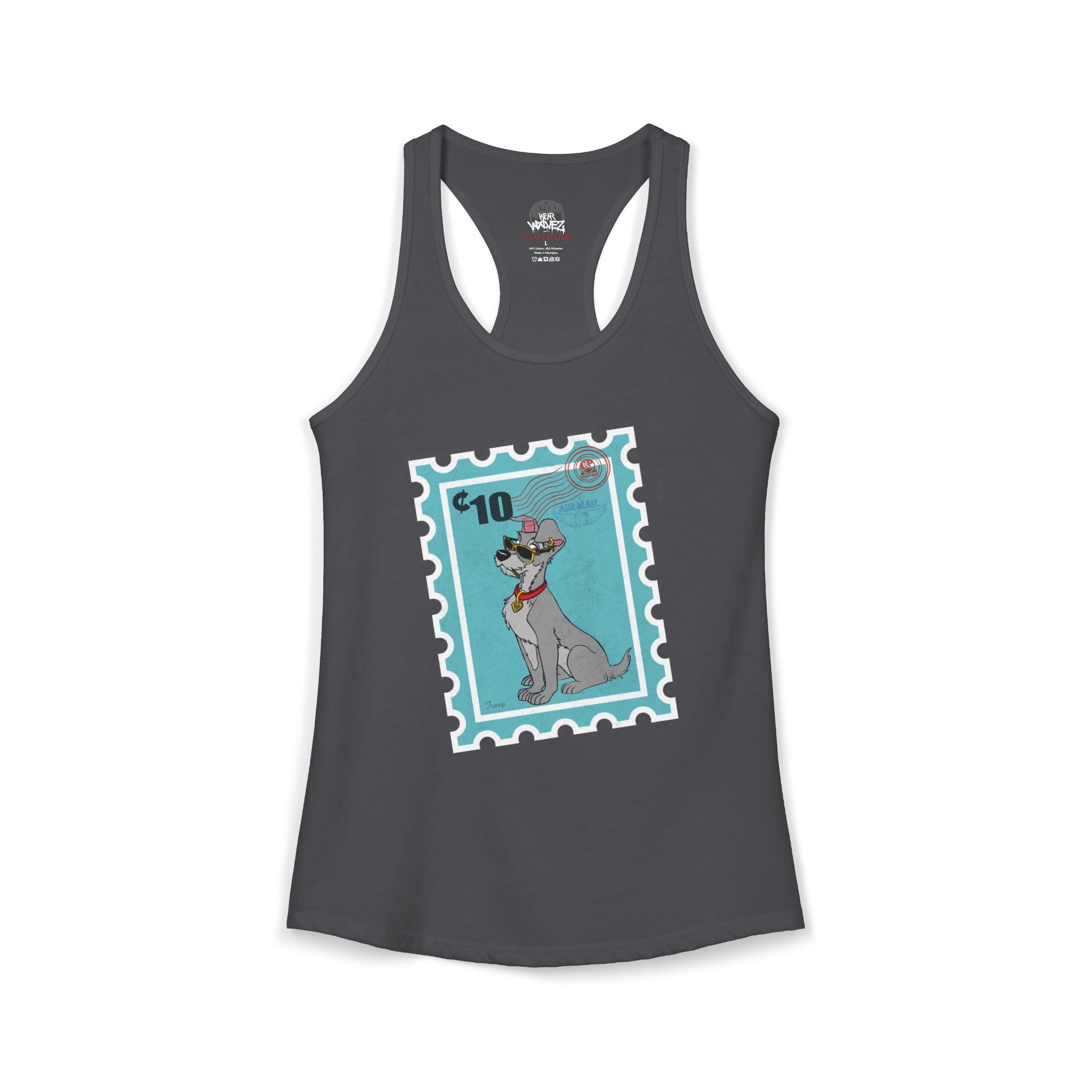 Tramp stamp Women's Ideal Racerback Tank
