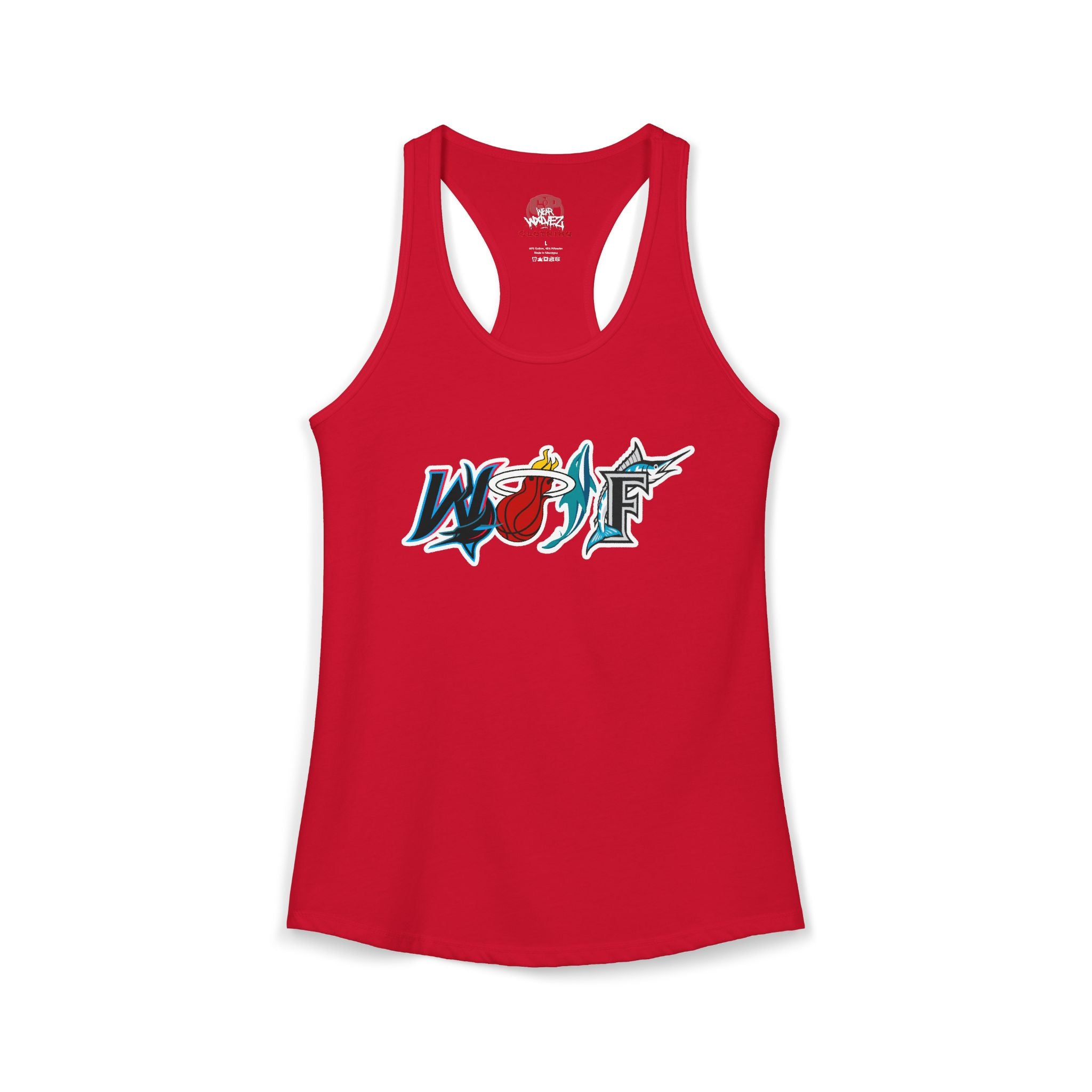 Women's M.I.A. WOLF Racerback Tank