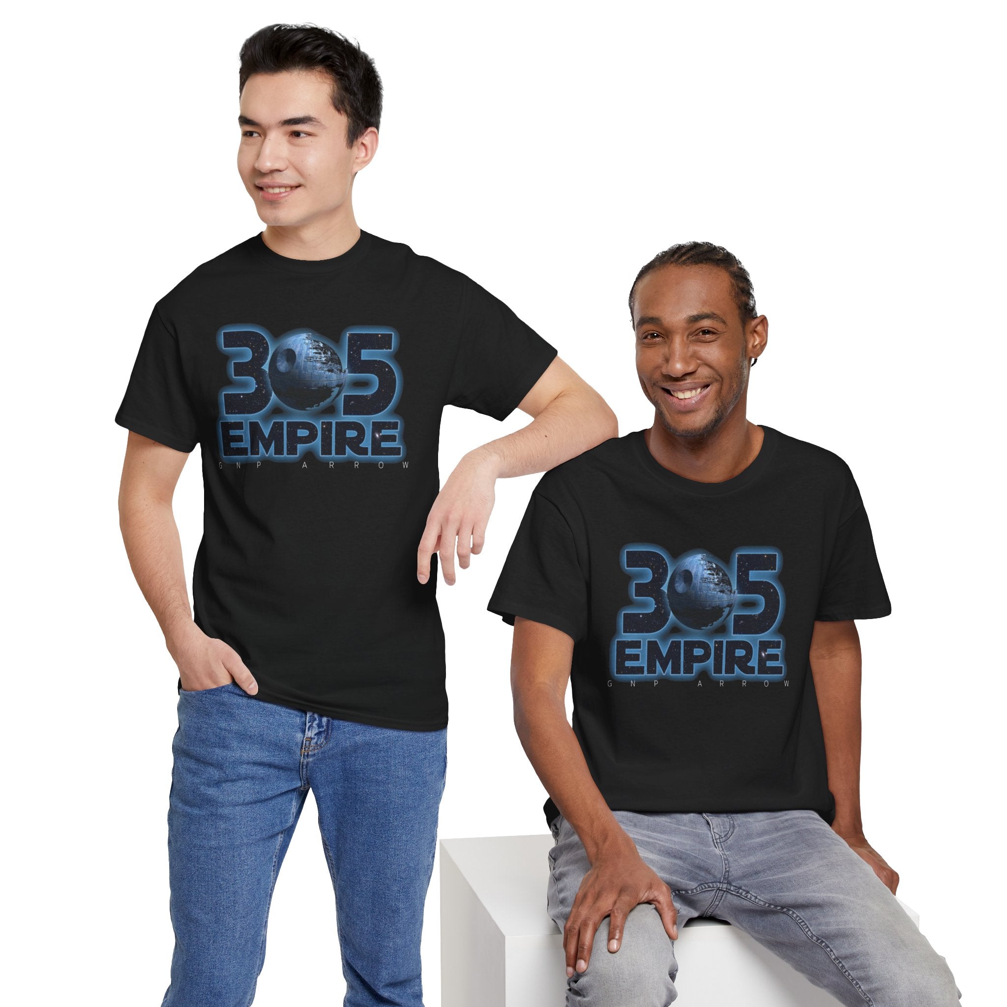 305 DEATHSTAR LOGO TEE