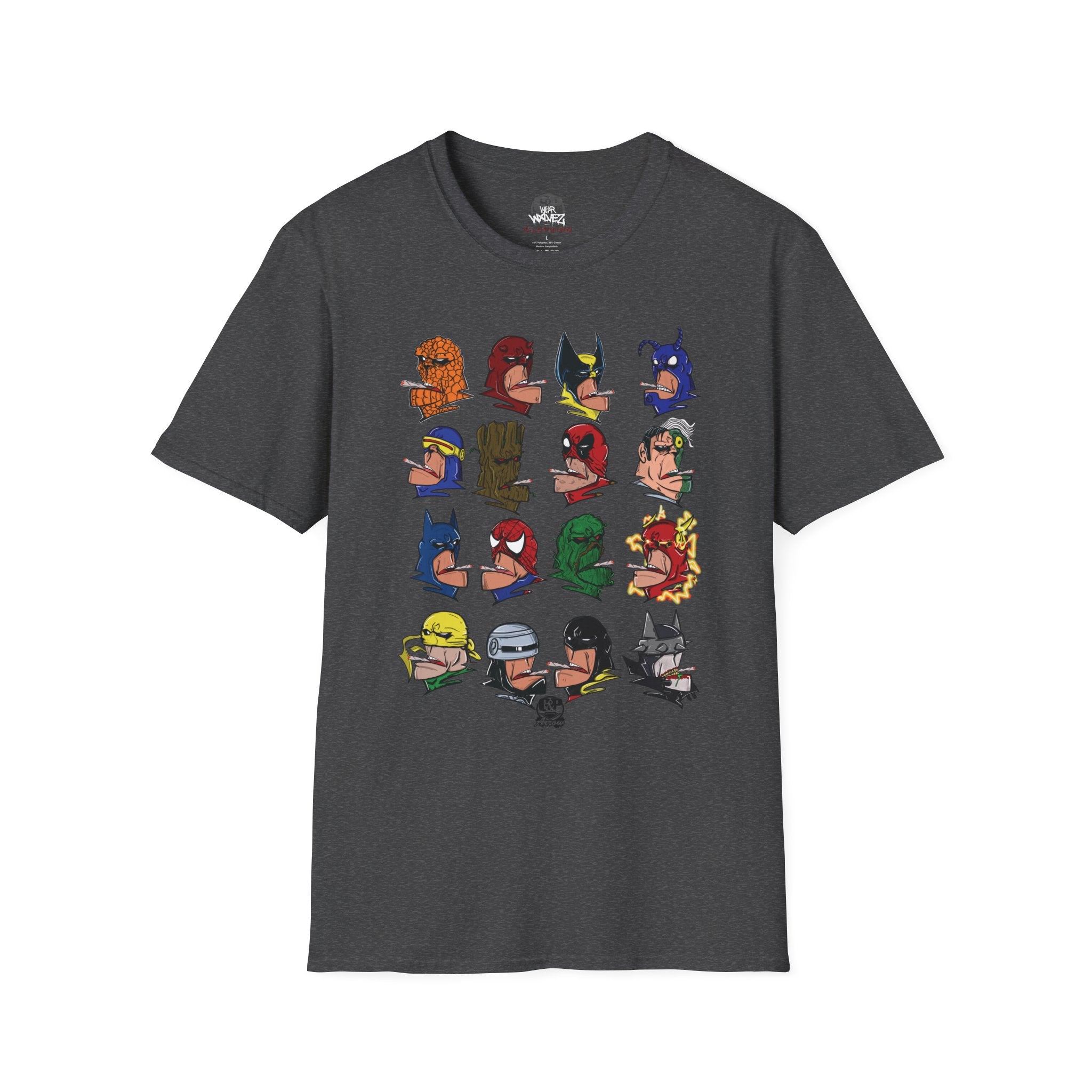 Superhero pothead Graphic T-Shirt