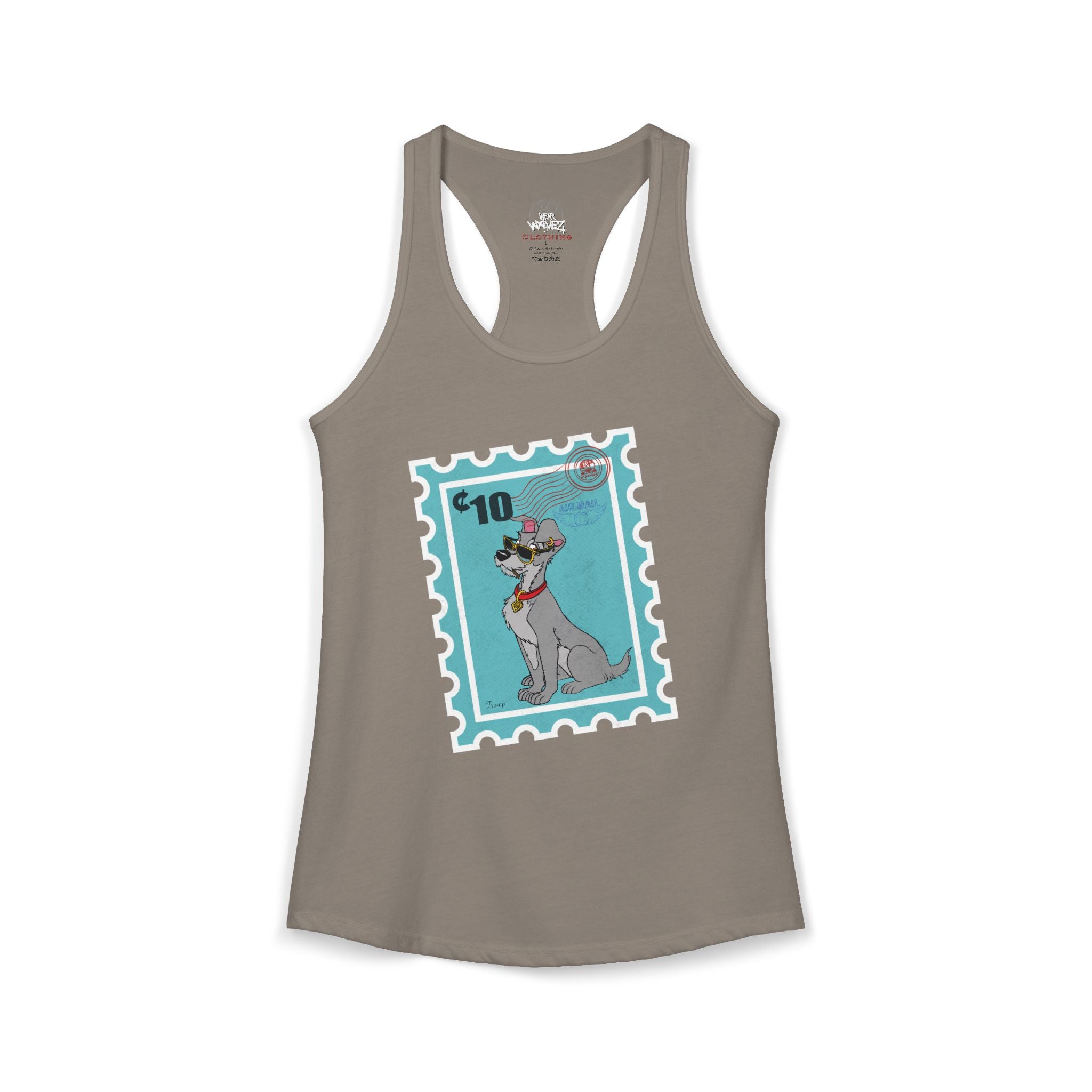 Tramp stamp Women's Ideal Racerback Tank
