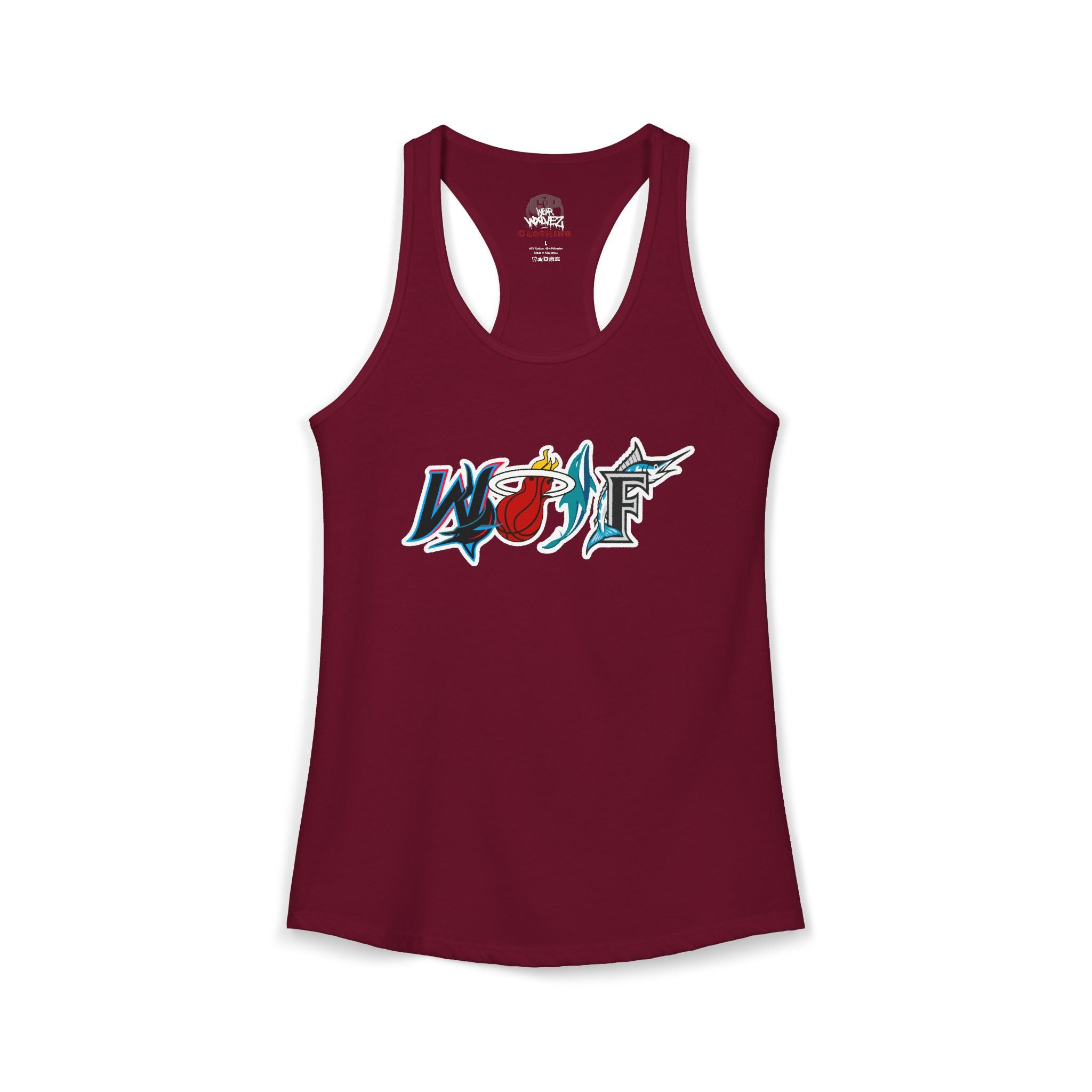 Women's M.I.A. WOLF Racerback Tank