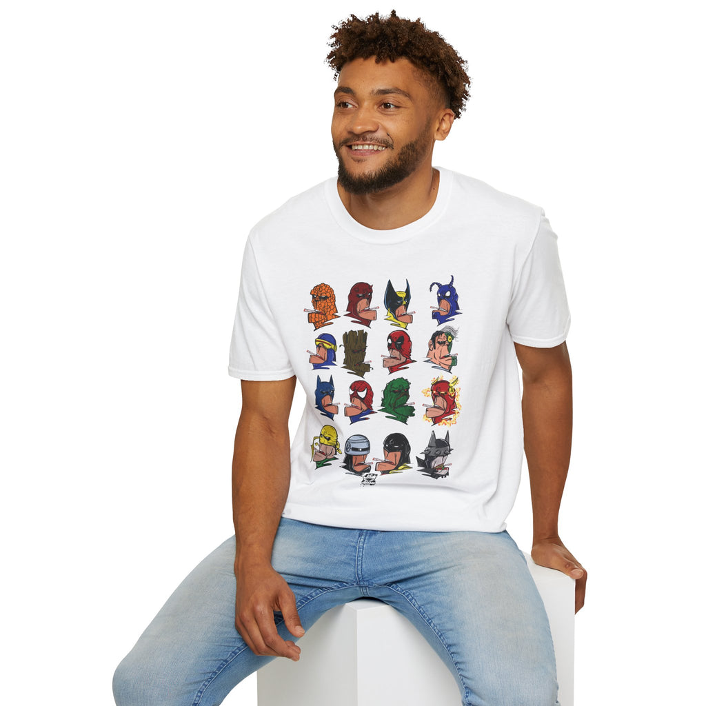 Superhero pothead Graphic T-Shirt
