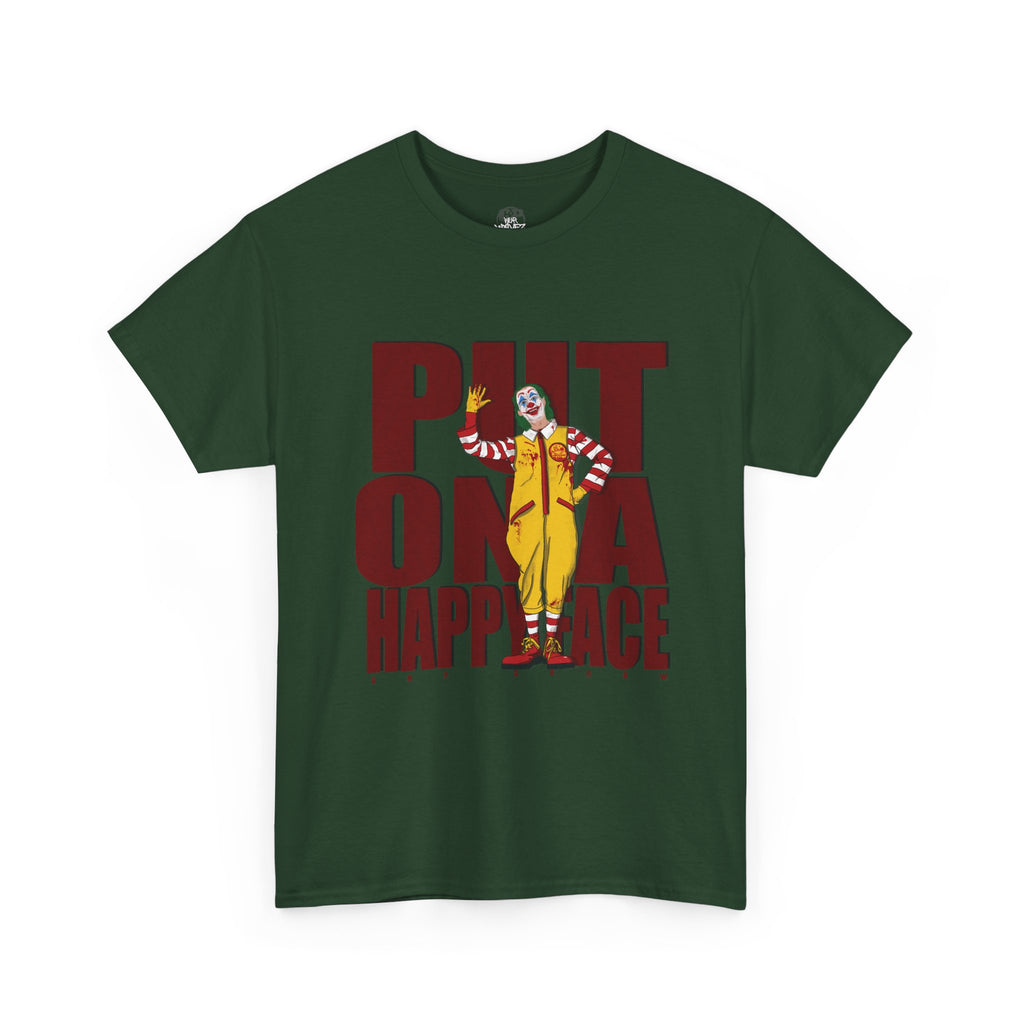 PUT ON A HAPPY FACE LOGO TEE